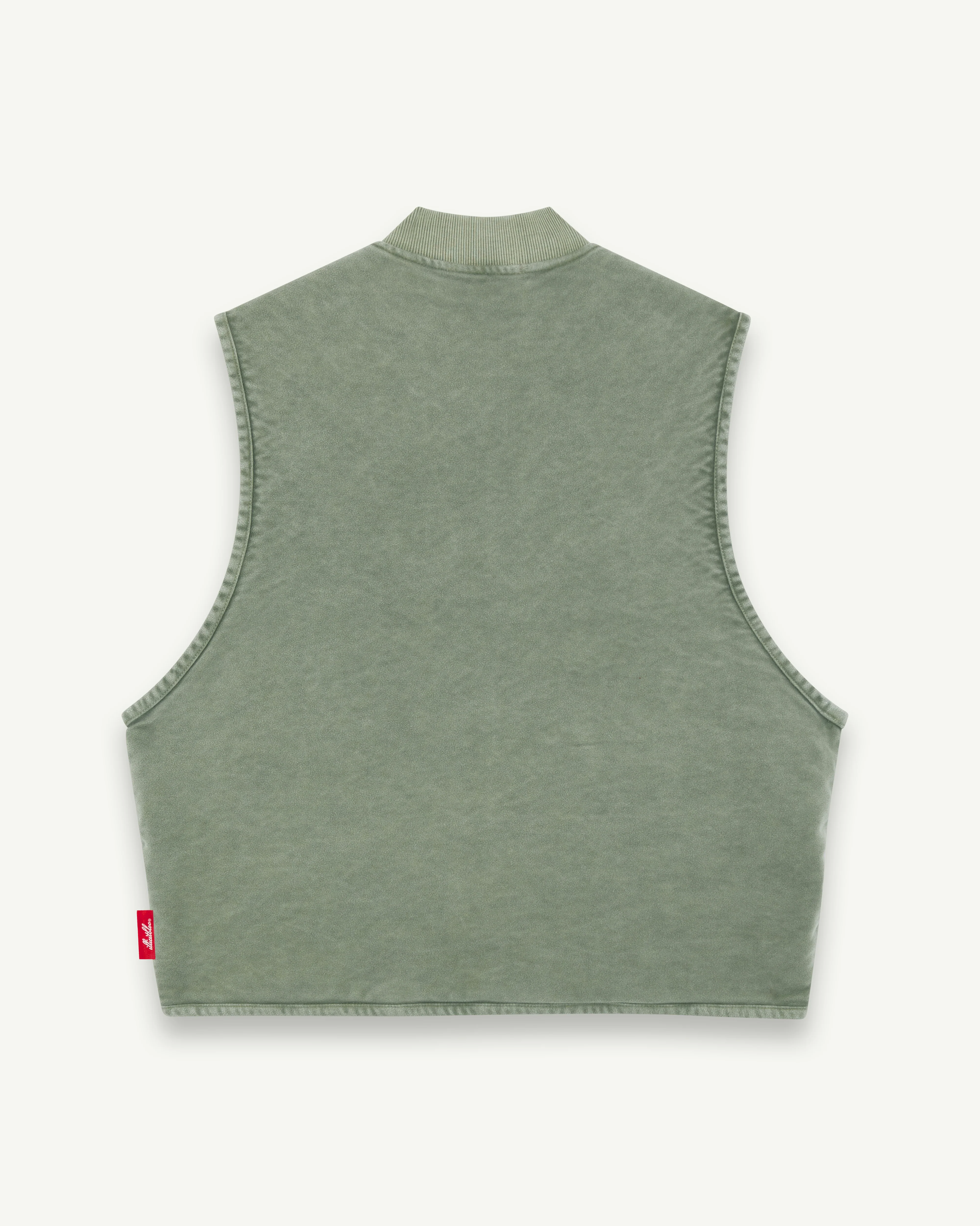 MOLESKIN ANGLER GILET - MOSS GRAY - Image 10