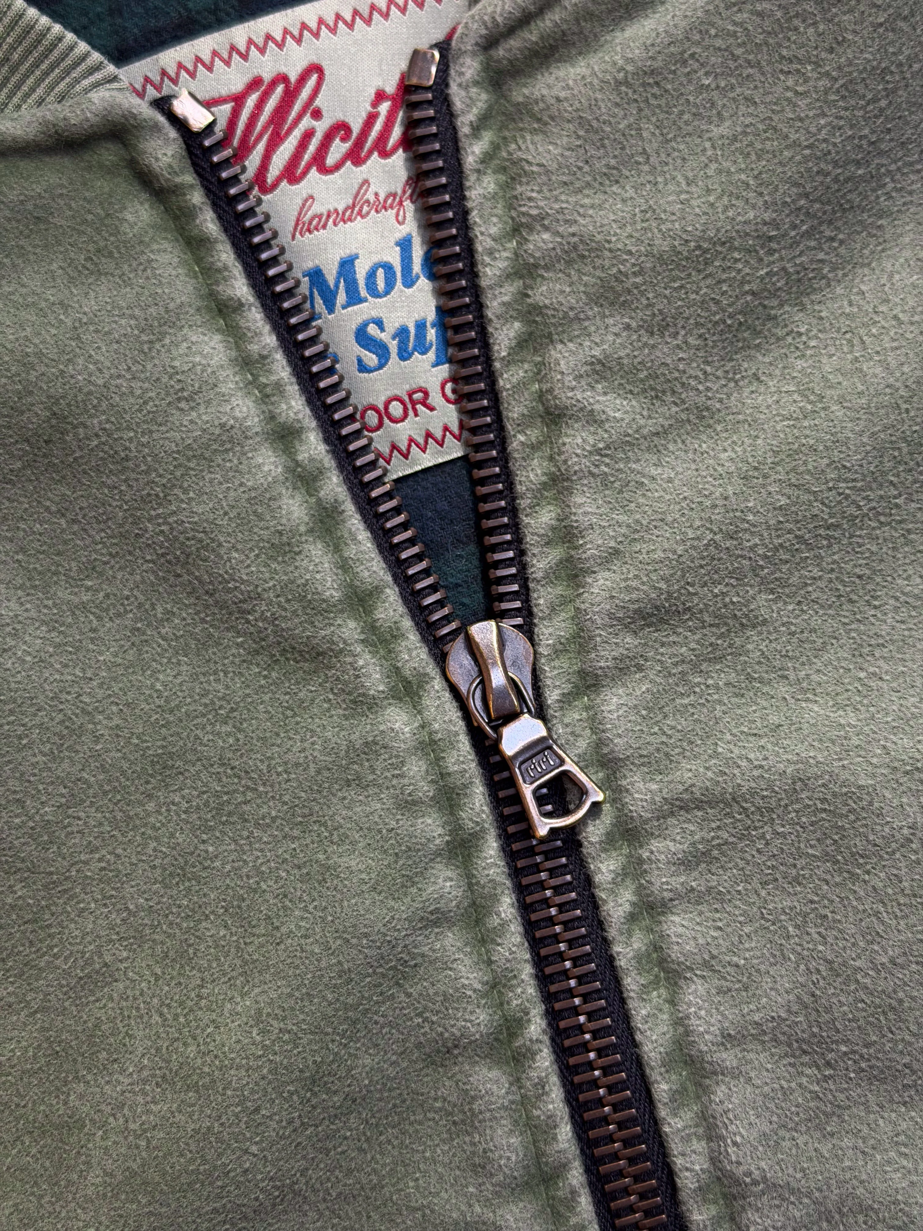 MOLESKIN ANGLER GILET - MOSS GRAY - Image 9