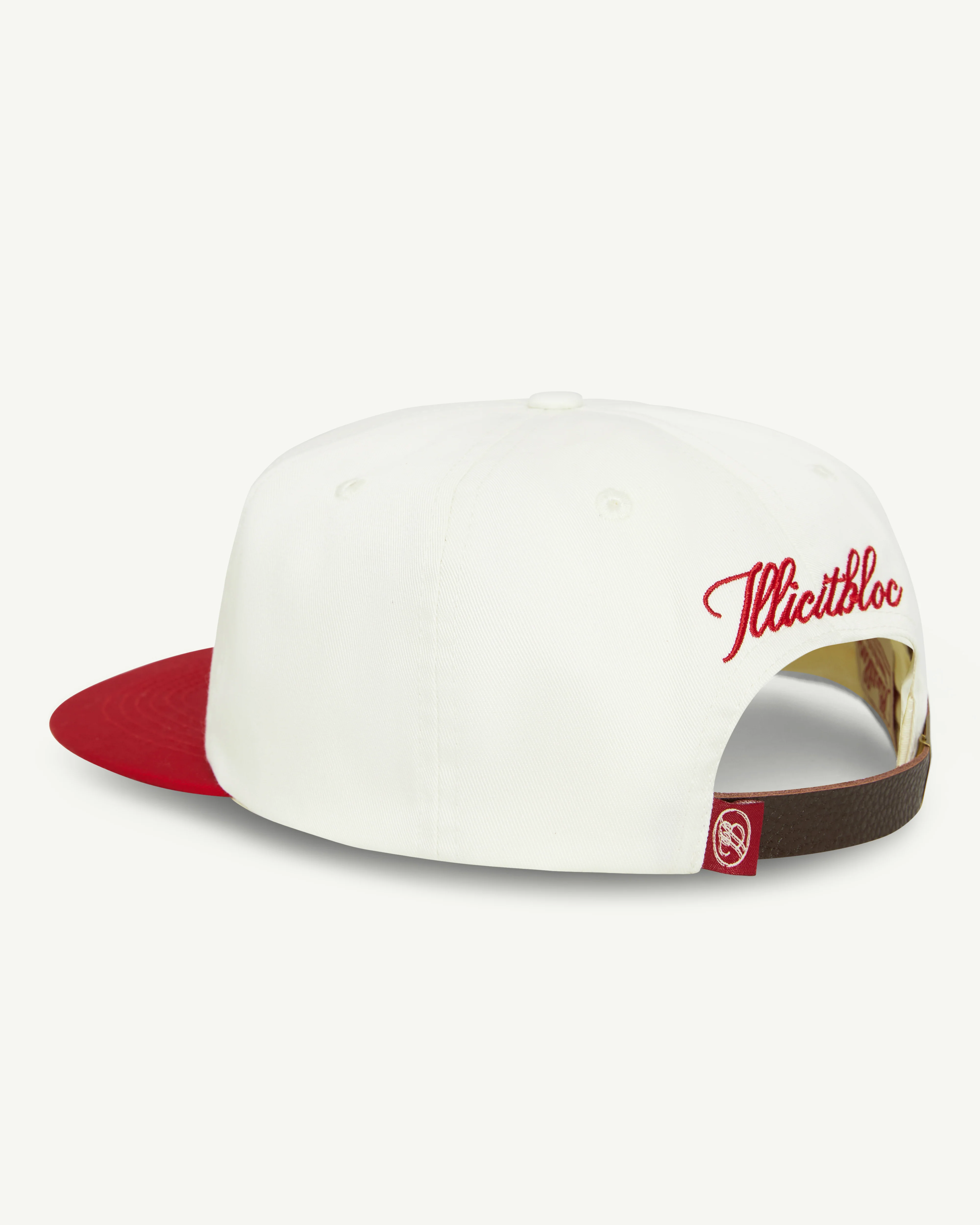 BASS & BIRDIES CAP - CREAM/RED - Image 3