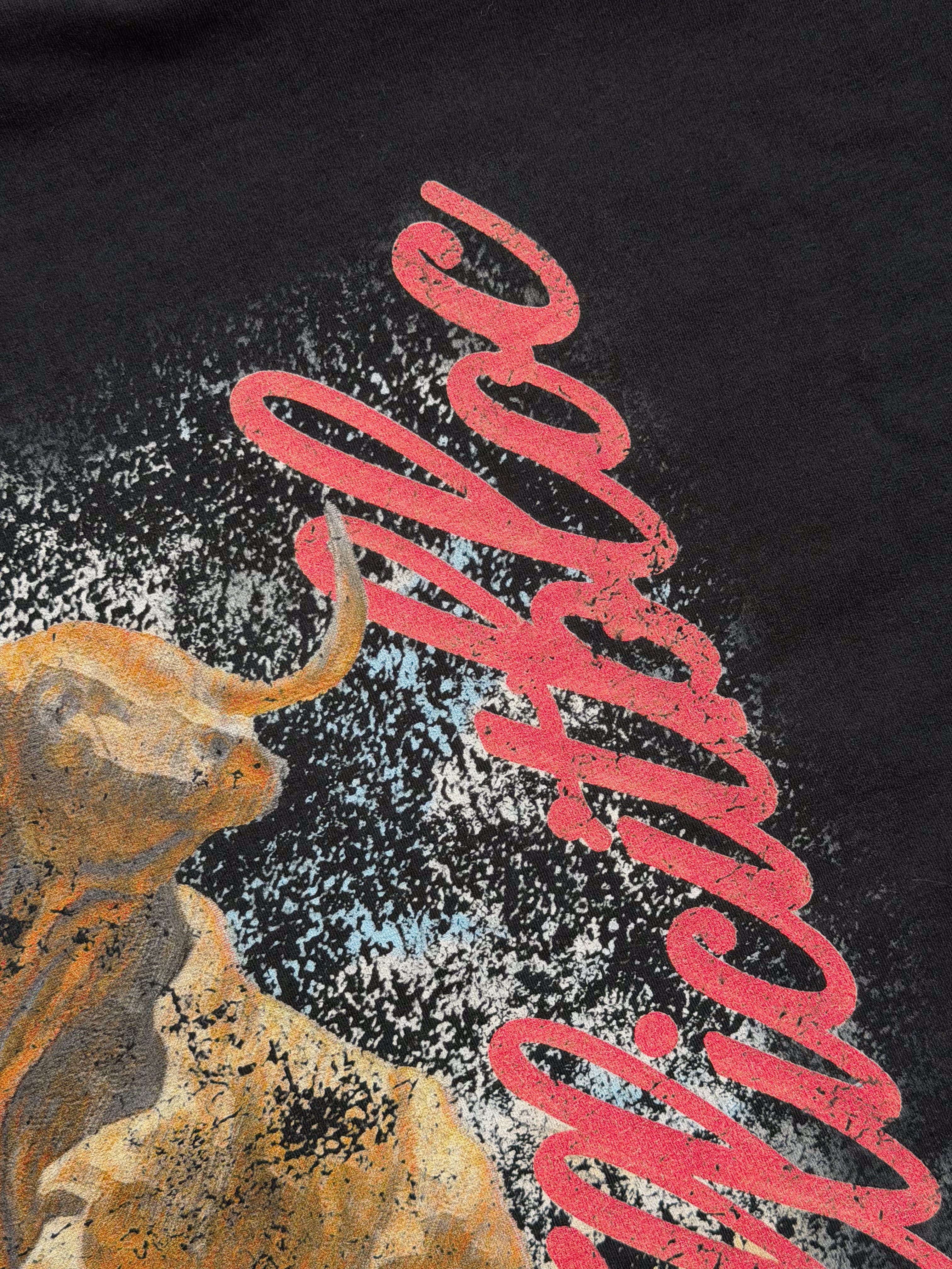 BULL MASCOT CLOUDWEAVE™ LONG SLEEVE T-SHIRT - VINTAGE BLACK - Image 5
