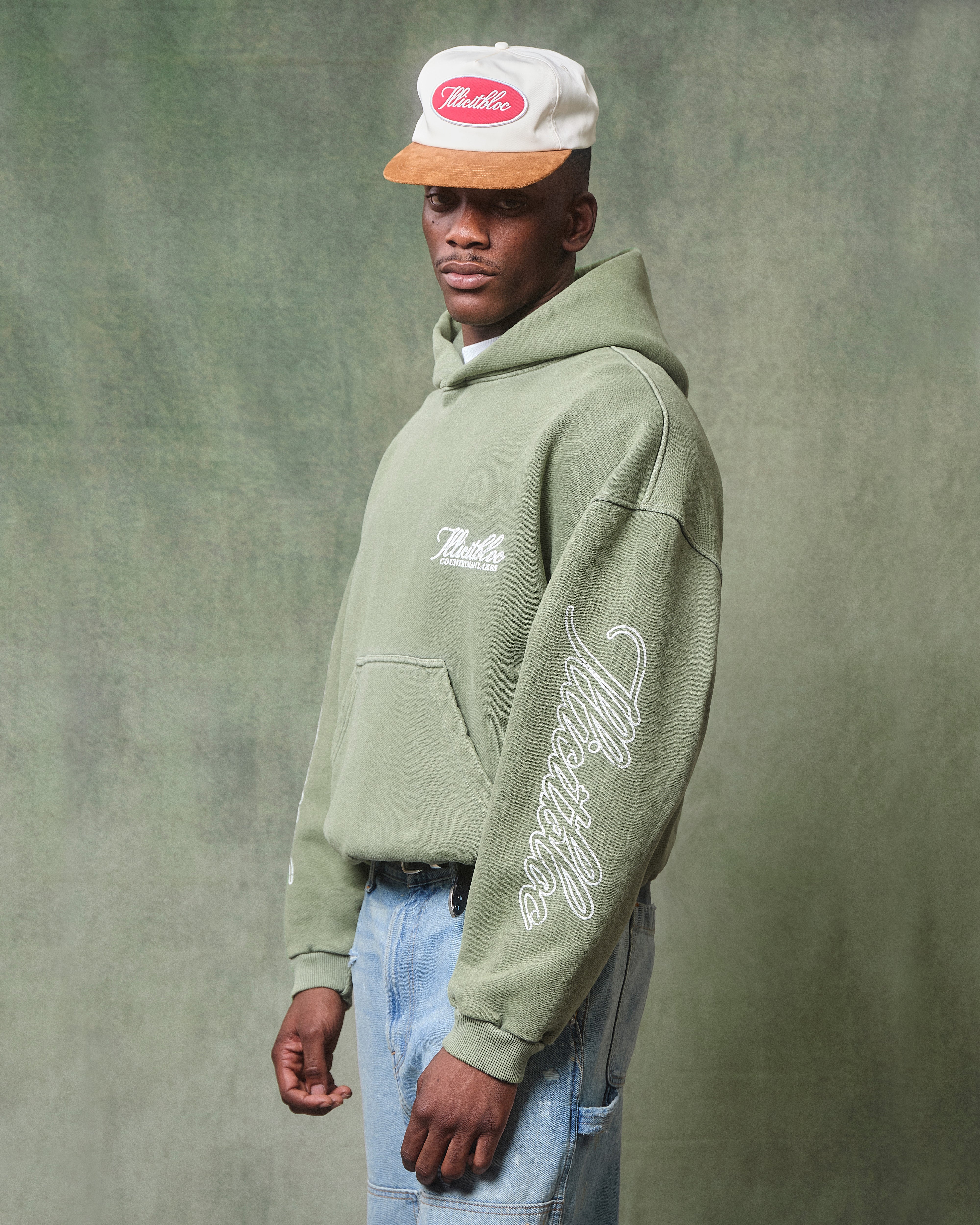 CATCH OF THE DAY IRONWEAVE™ HOODIE - MOSS GRAY - Image 3