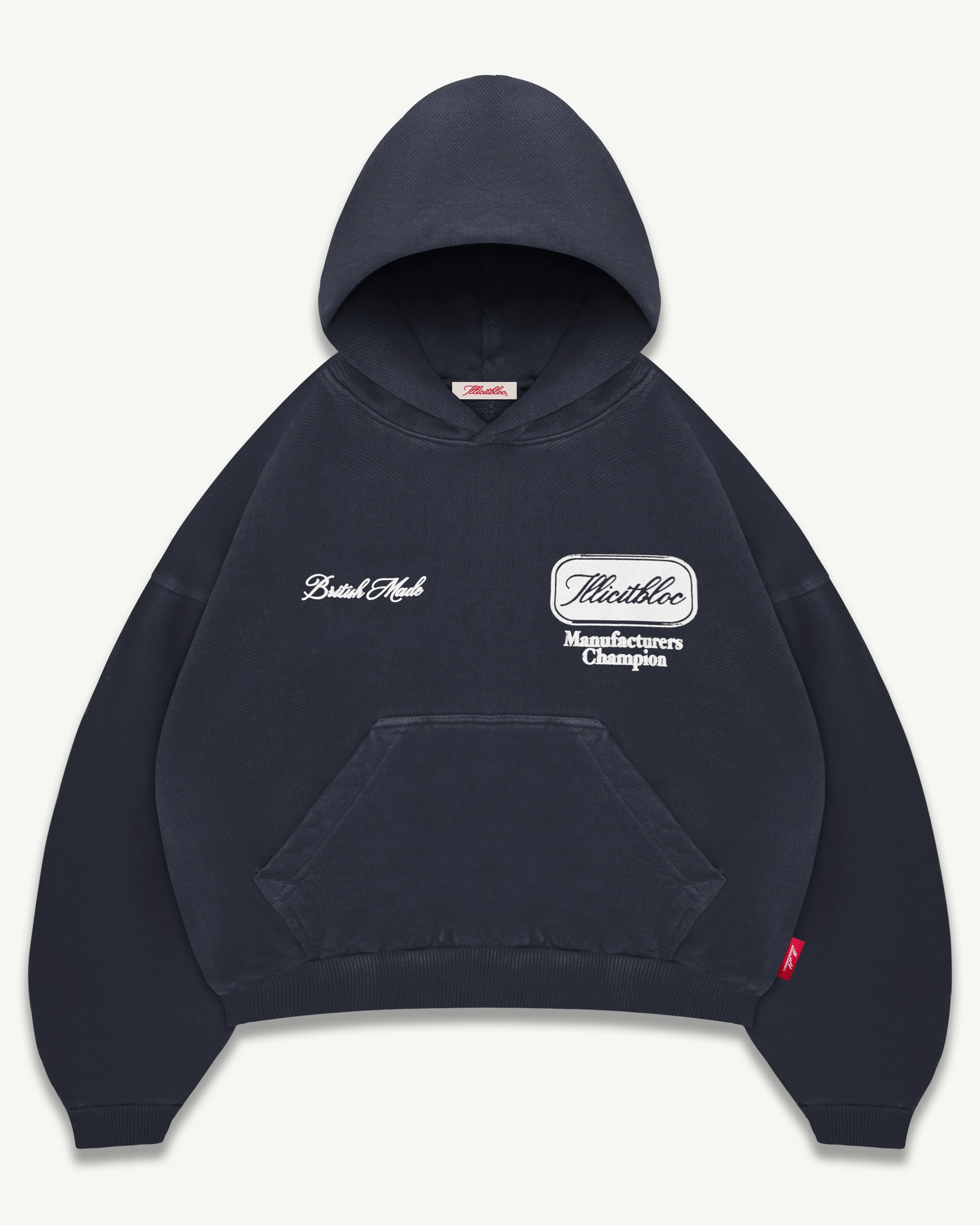 CHAMPION STAMP IRONWEAVE™ HOODIE - VINTAGE BLACK - Image 7