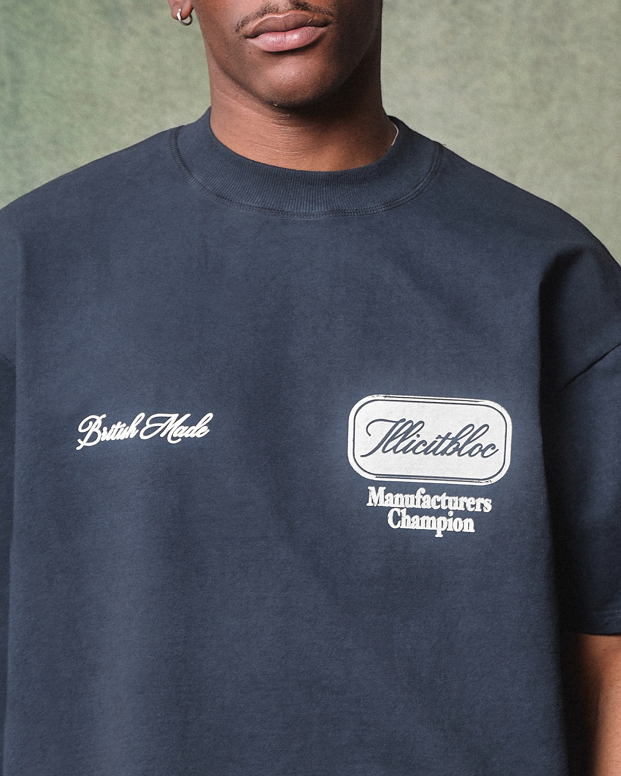 CHAMPION STAMP CLOUDWEAVE™ T-SHIRT - VINTAGE BLACK - Image 3