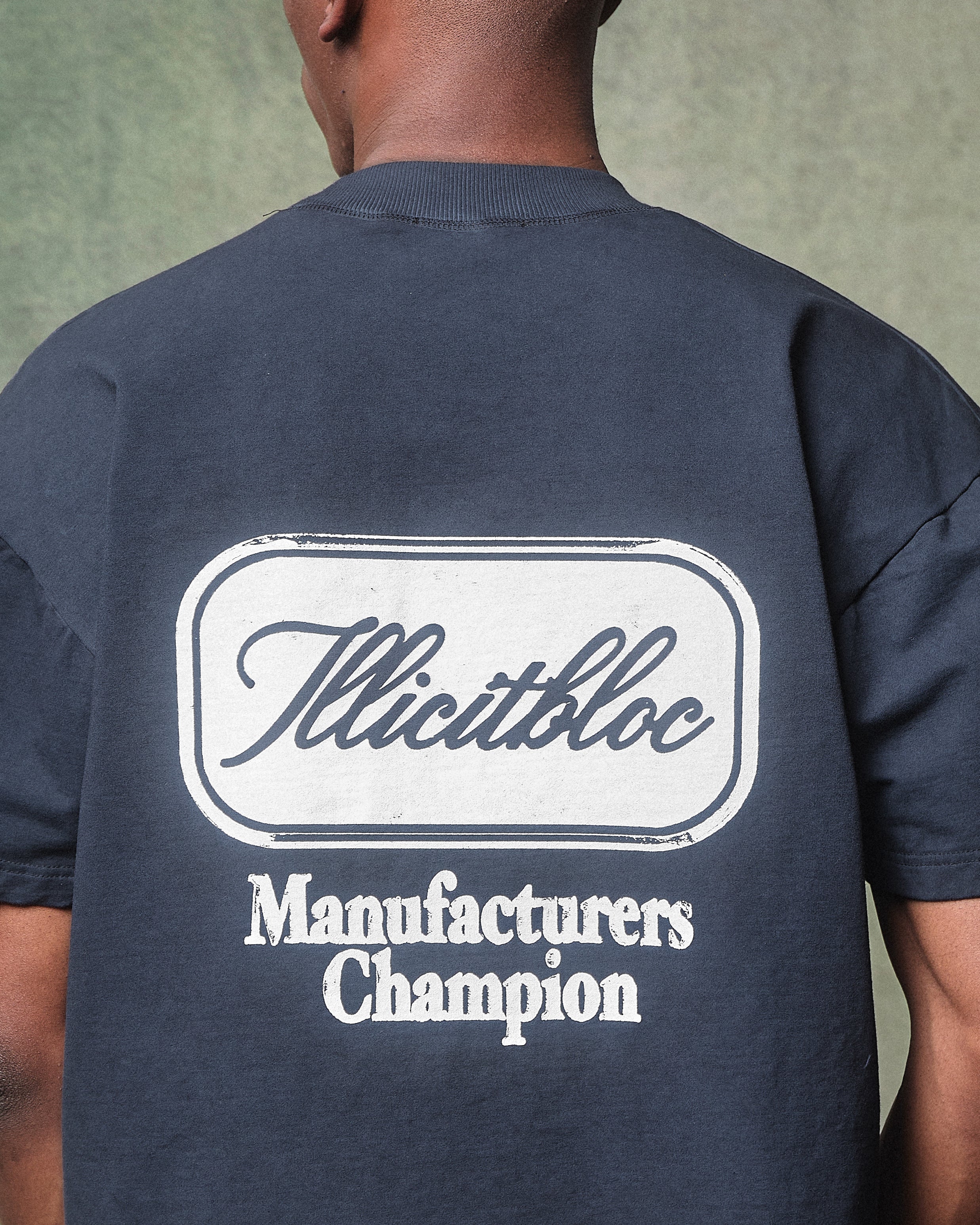 CHAMPION STAMP CLOUDWEAVE™ T-SHIRT - VINTAGE BLACK - Image 5
