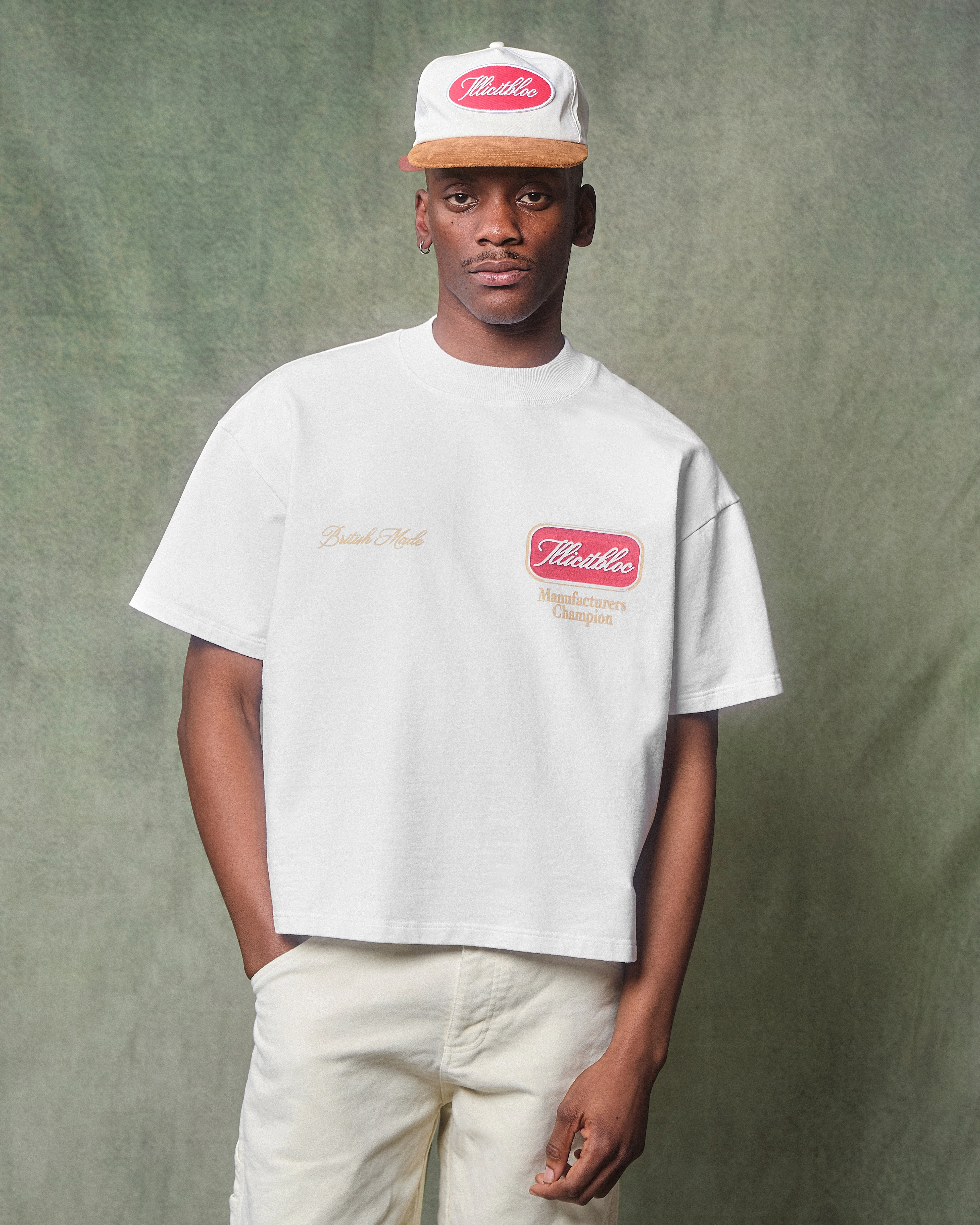 CHAMPION STAMP CLOUDWEAVE™ T-SHIRT - WHITE - Image 2