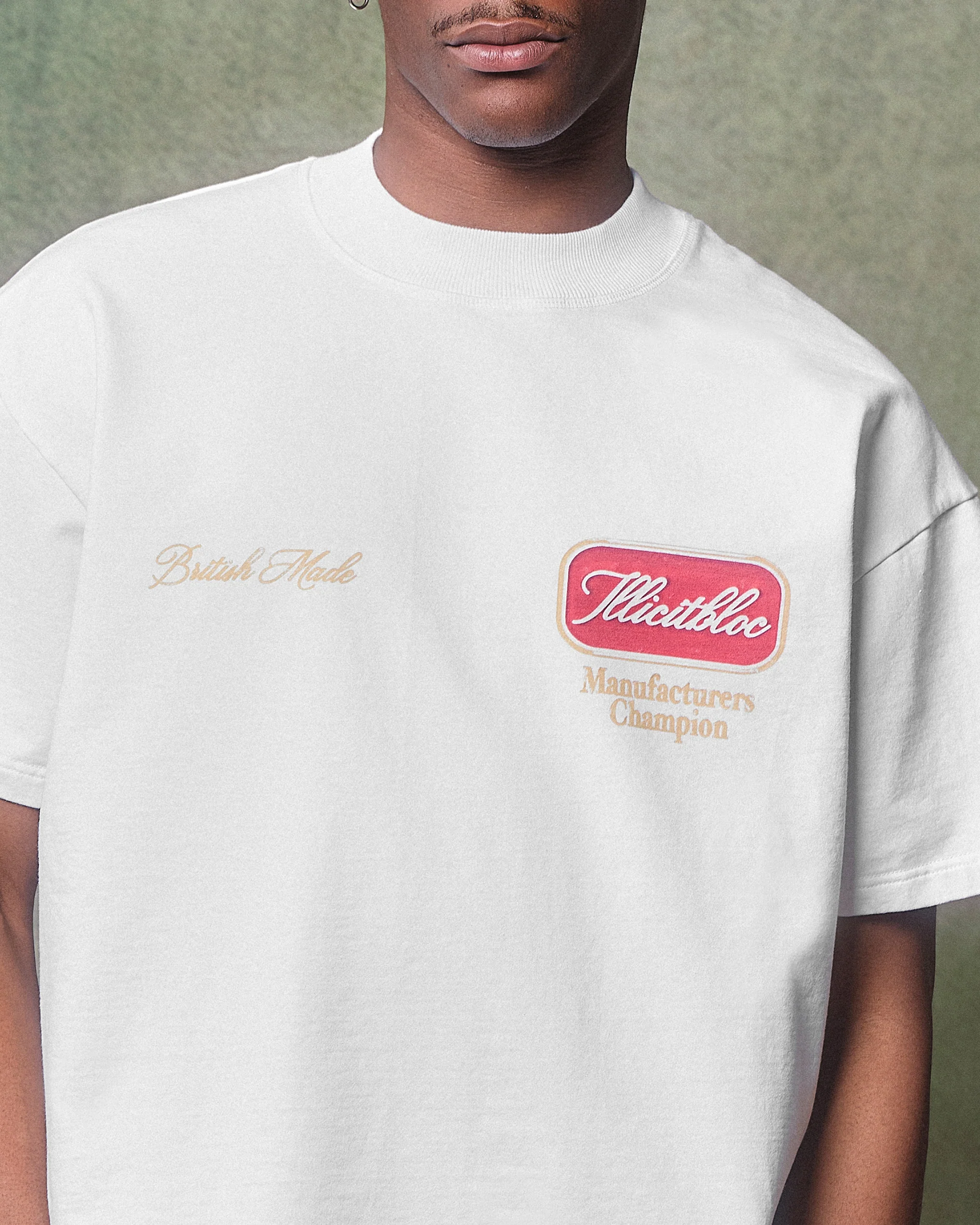 CHAMPION STAMP CLOUDWEAVE™ T-SHIRT - WHITE - Image 3