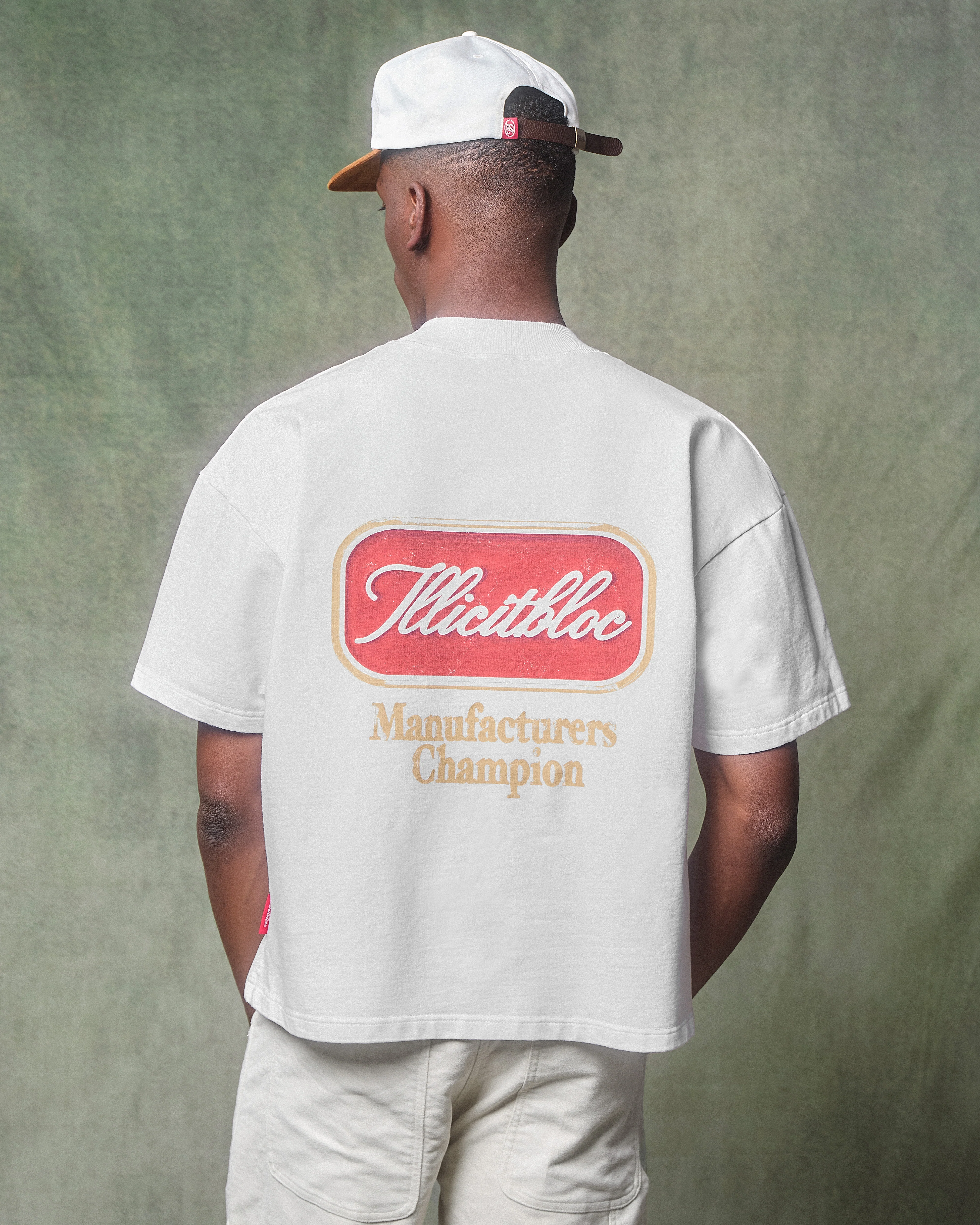CHAMPION STAMP CLOUDWEAVE™ T-SHIRT - WHITE - Image 4