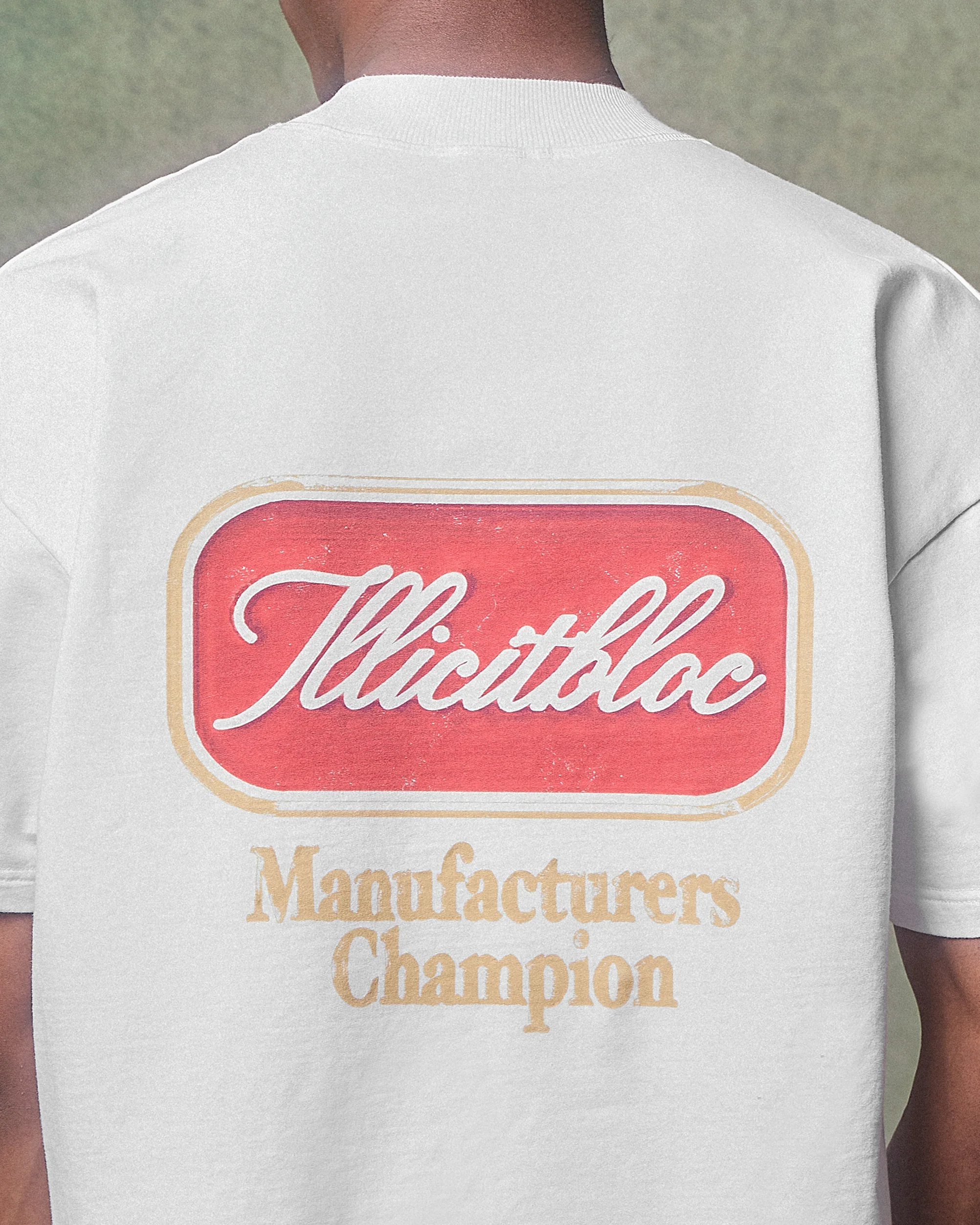 CHAMPION STAMP CLOUDWEAVE™ T-SHIRT - WHITE - Image 5