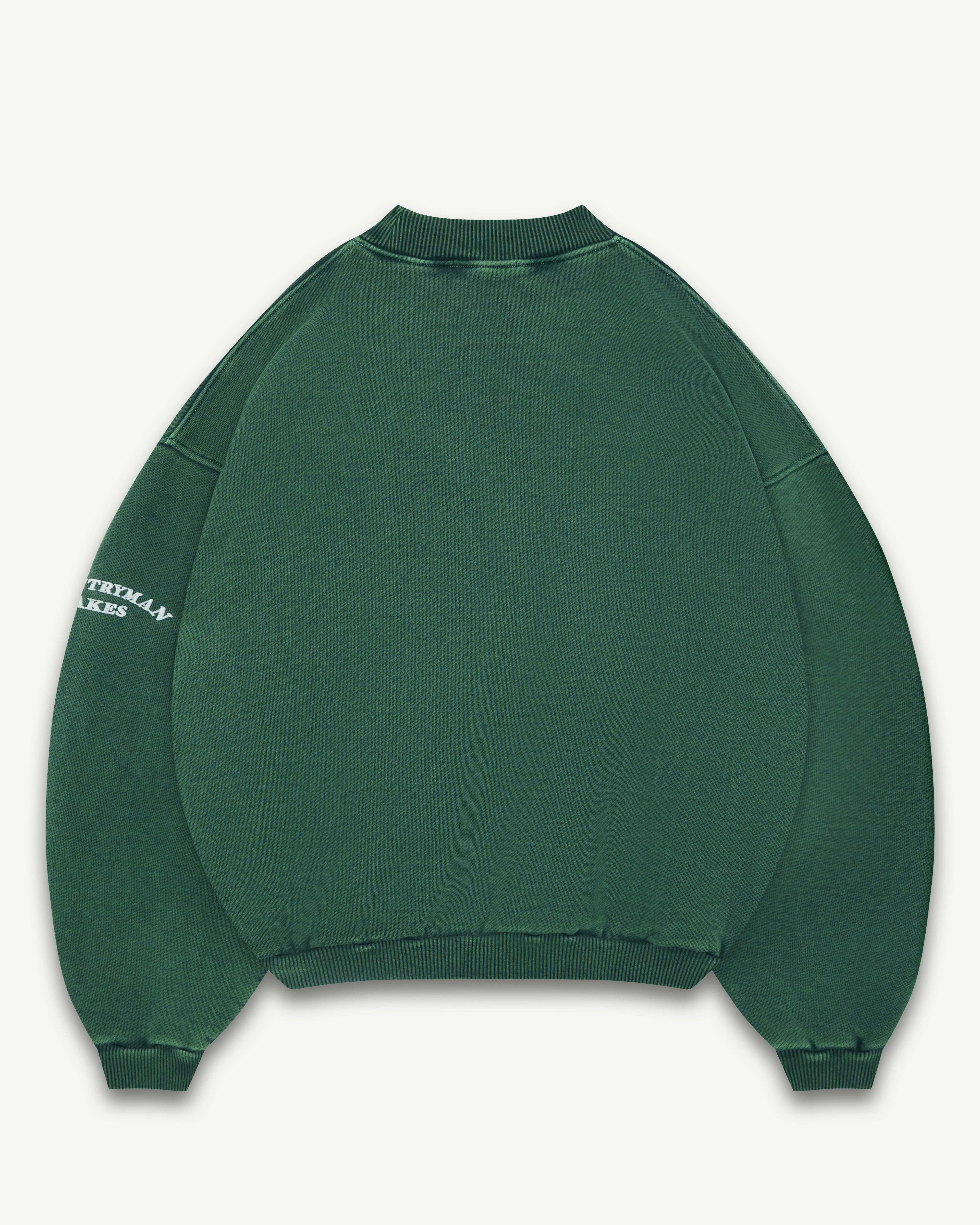 CLUBHOUSE IRONWEAVE™ POCKET SWEATSHIRT - HUNTER GREEN - Image 7