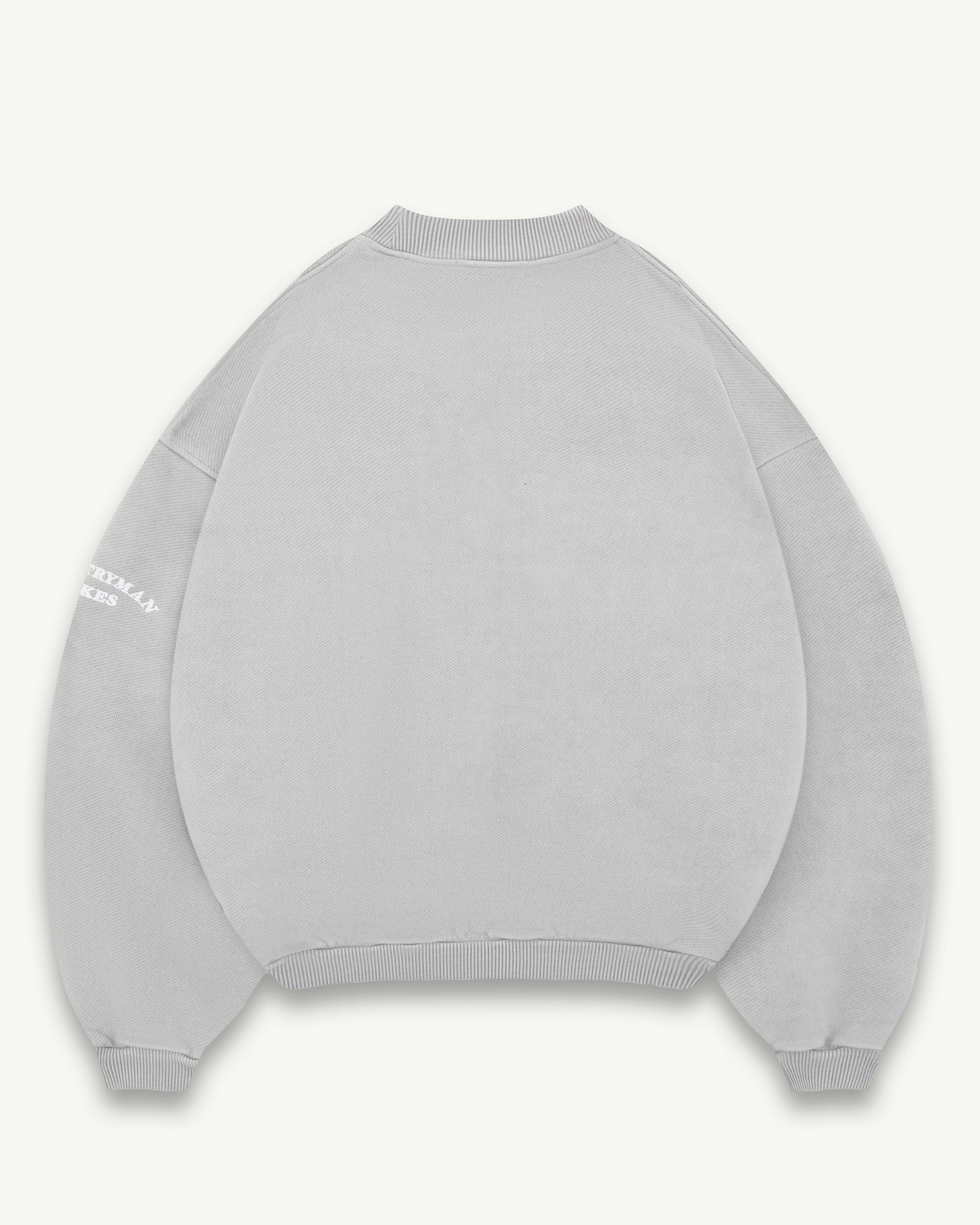 CLUBHOUSE IRONWEAVE™ POCKET SWEATSHIRT - POWDER GREY - Image 6