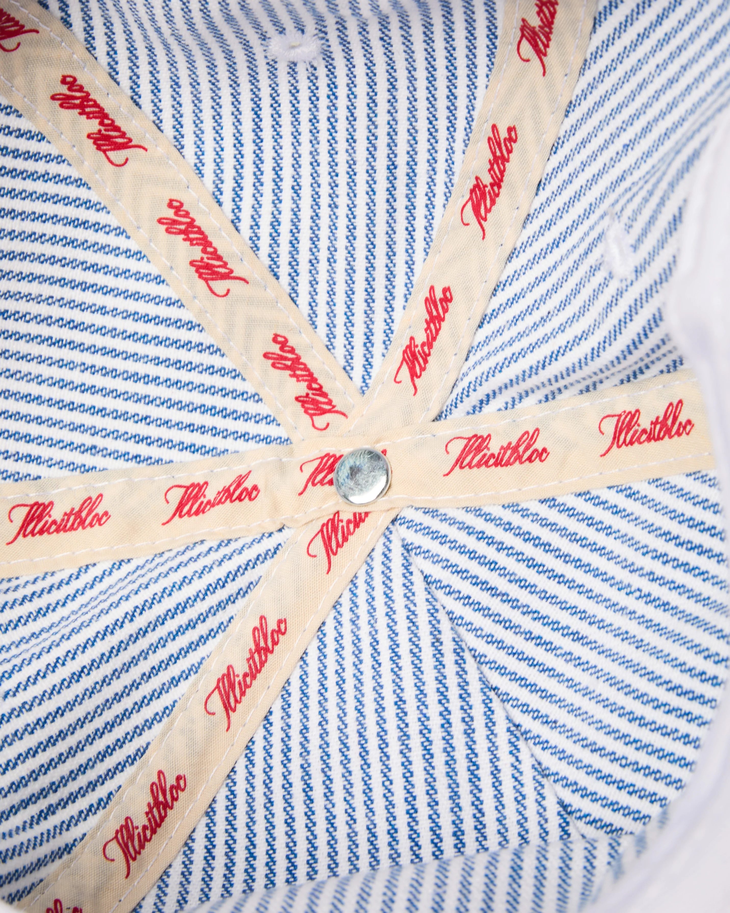 DEPT. STRIPE CAP - BLUE/WHITE - Image 5