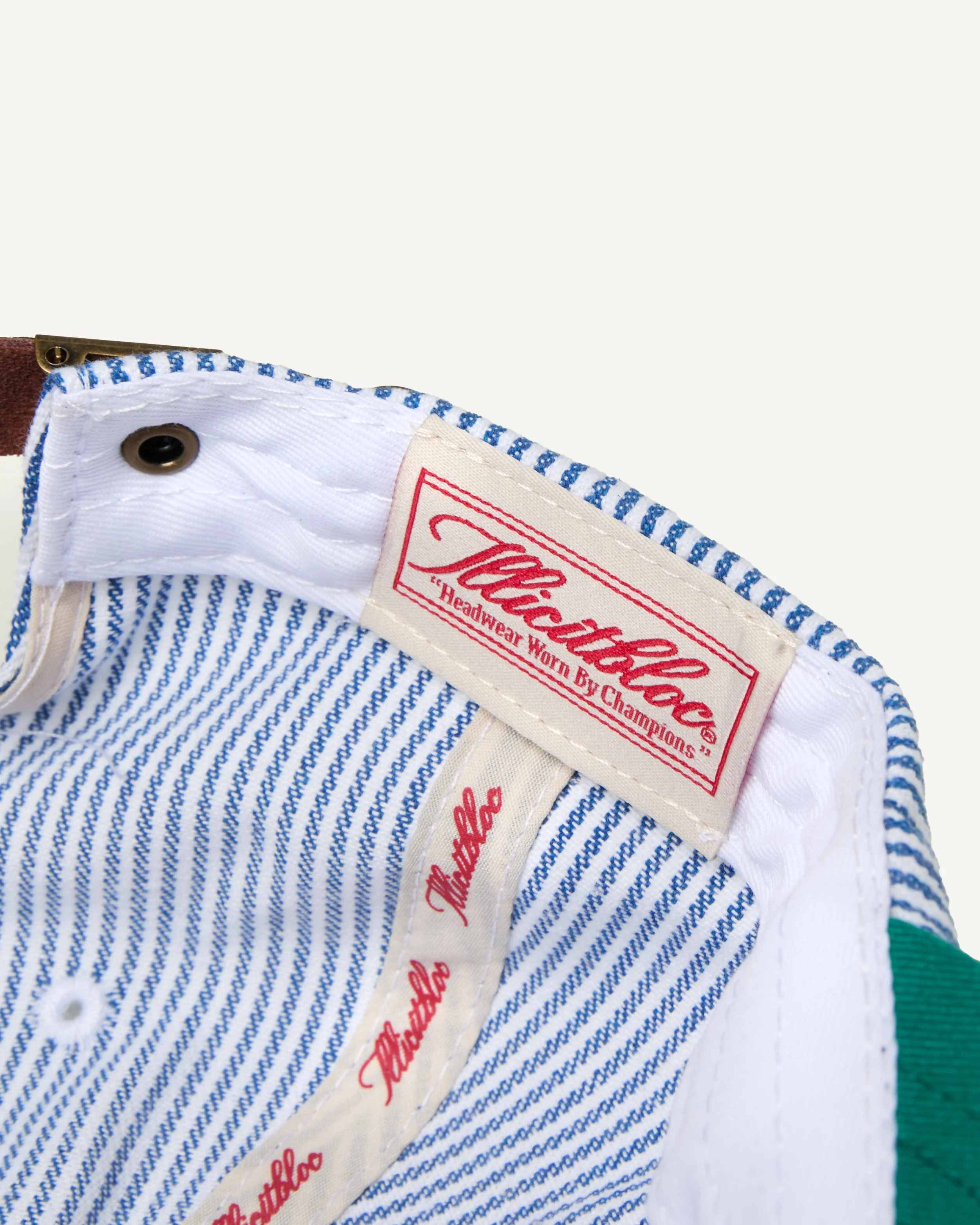 DEPT. STRIPE CAP - BLUE/WHITE - Image 8
