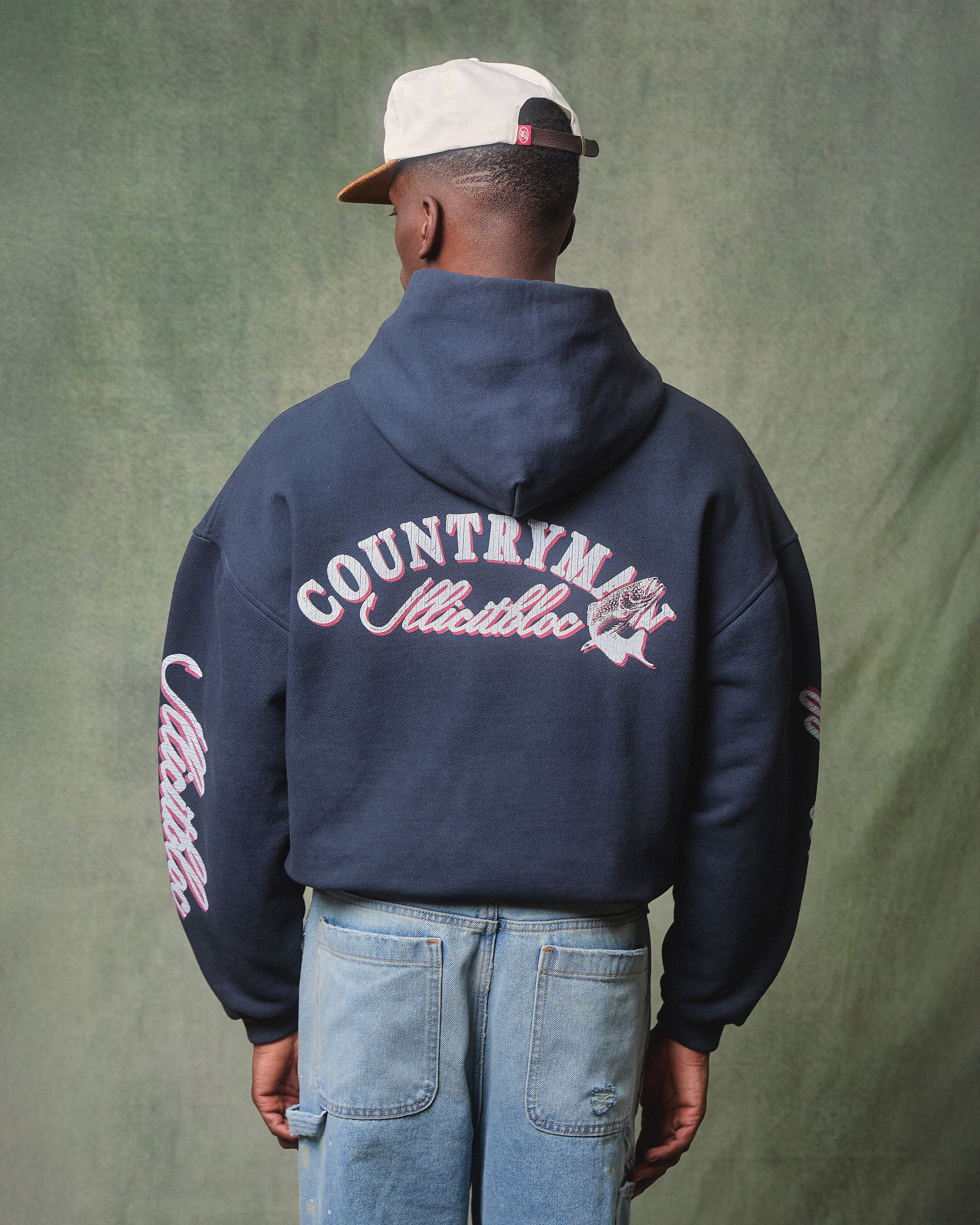 HOOKED IRONWEAVE™ HOODIE - VINTAGE BLACK - Image 3