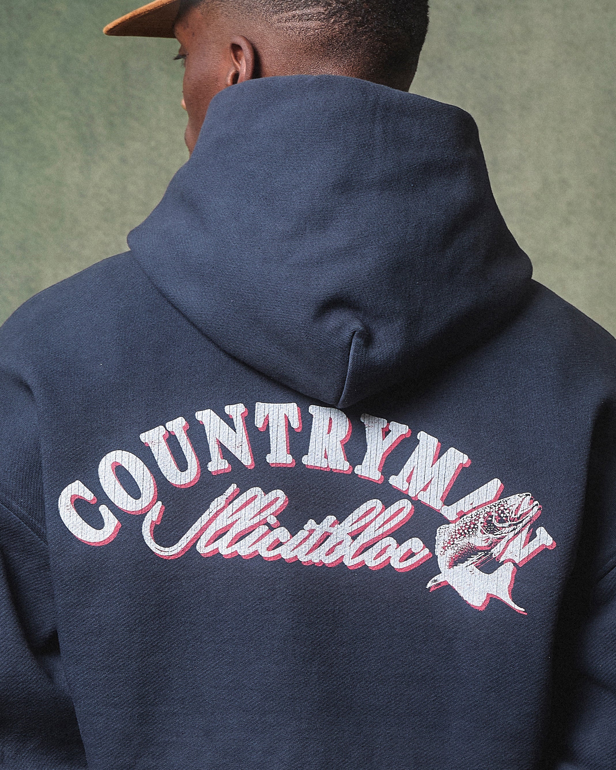 HOOKED IRONWEAVE™ HOODIE - VINTAGE BLACK - Image 4