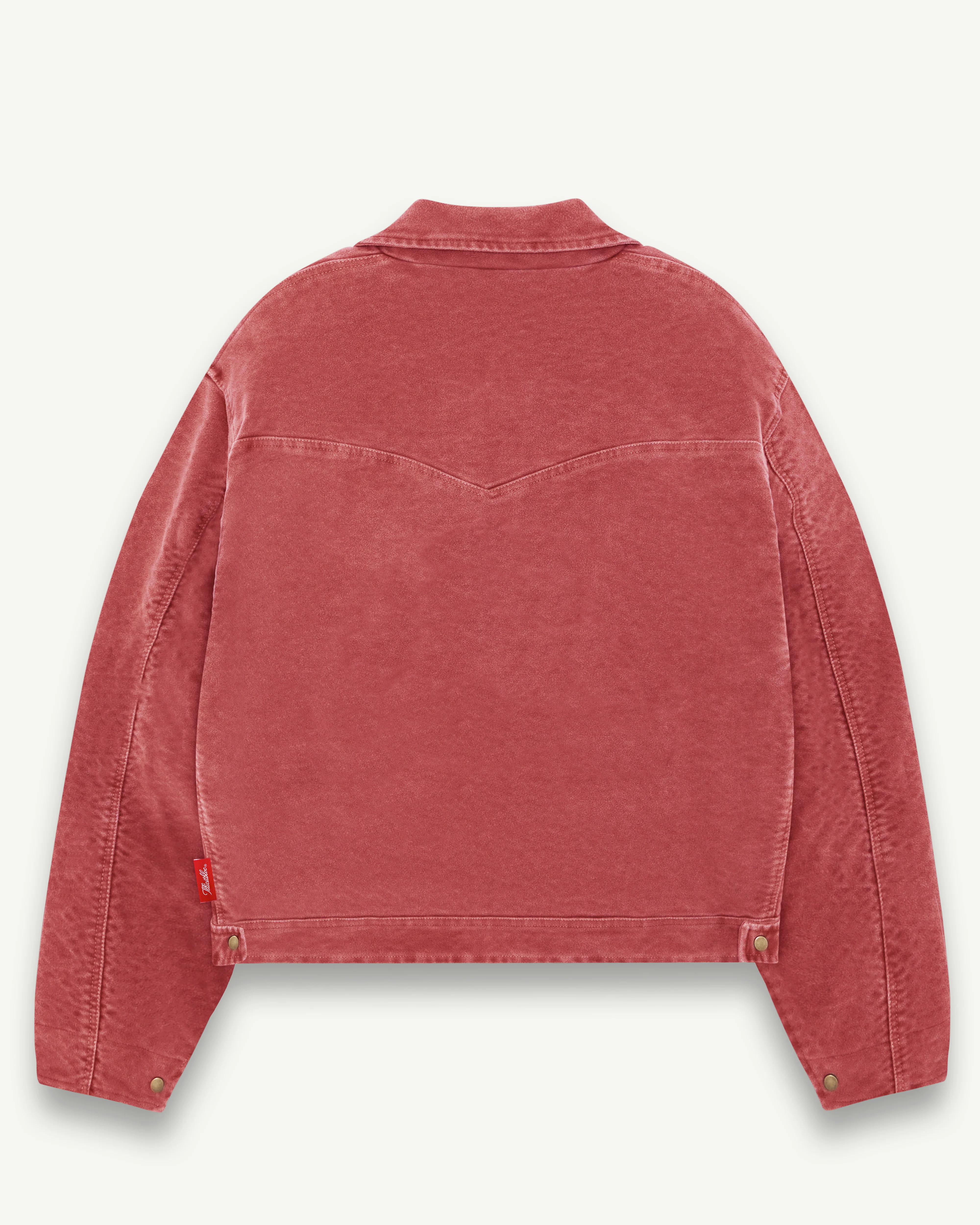 MOLESKIN TRUCKER OVERSHIRT - OUTBACK RED - Image 10