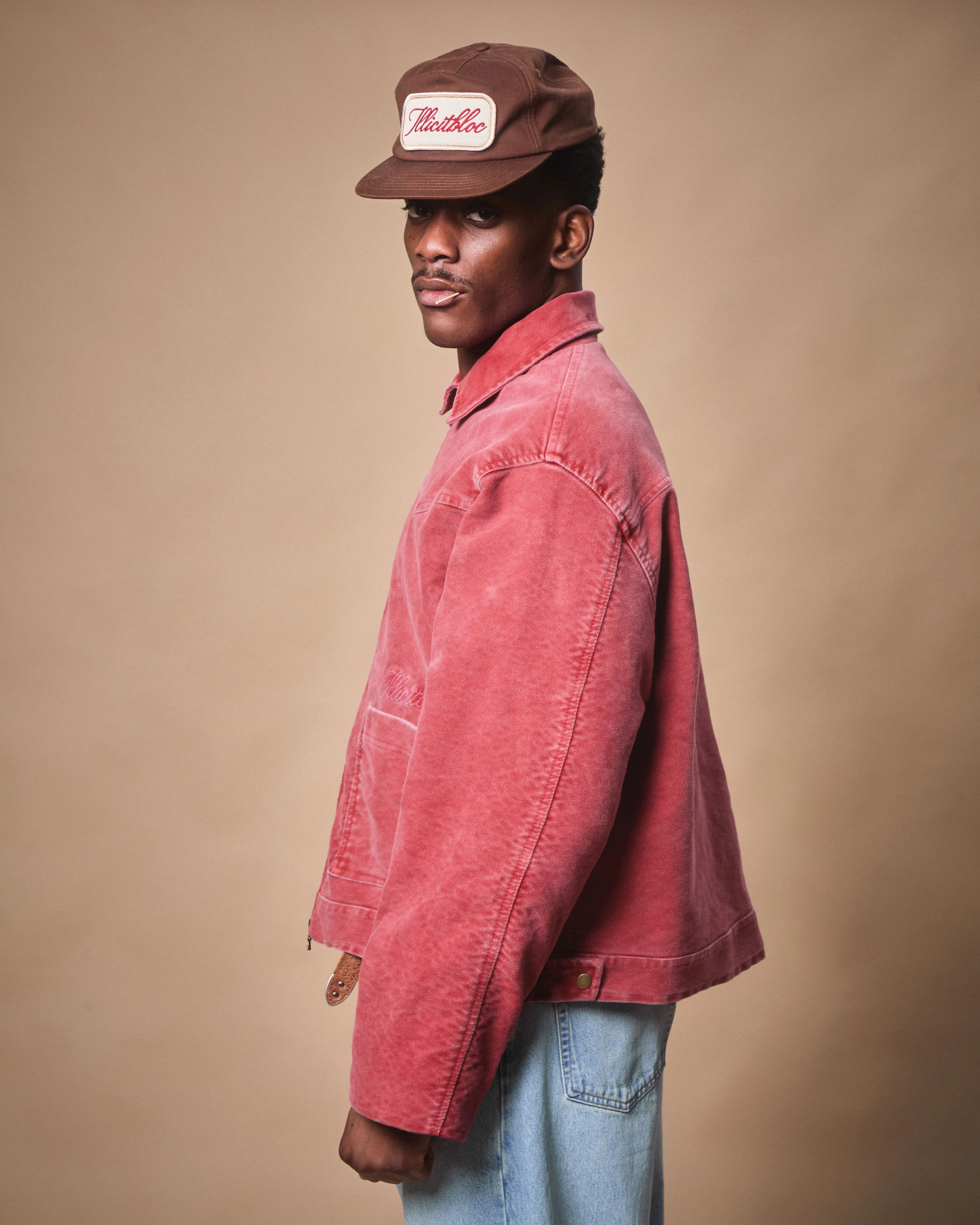 MOLESKIN TRUCKER OVERSHIRT - OUTBACK RED - Image 3