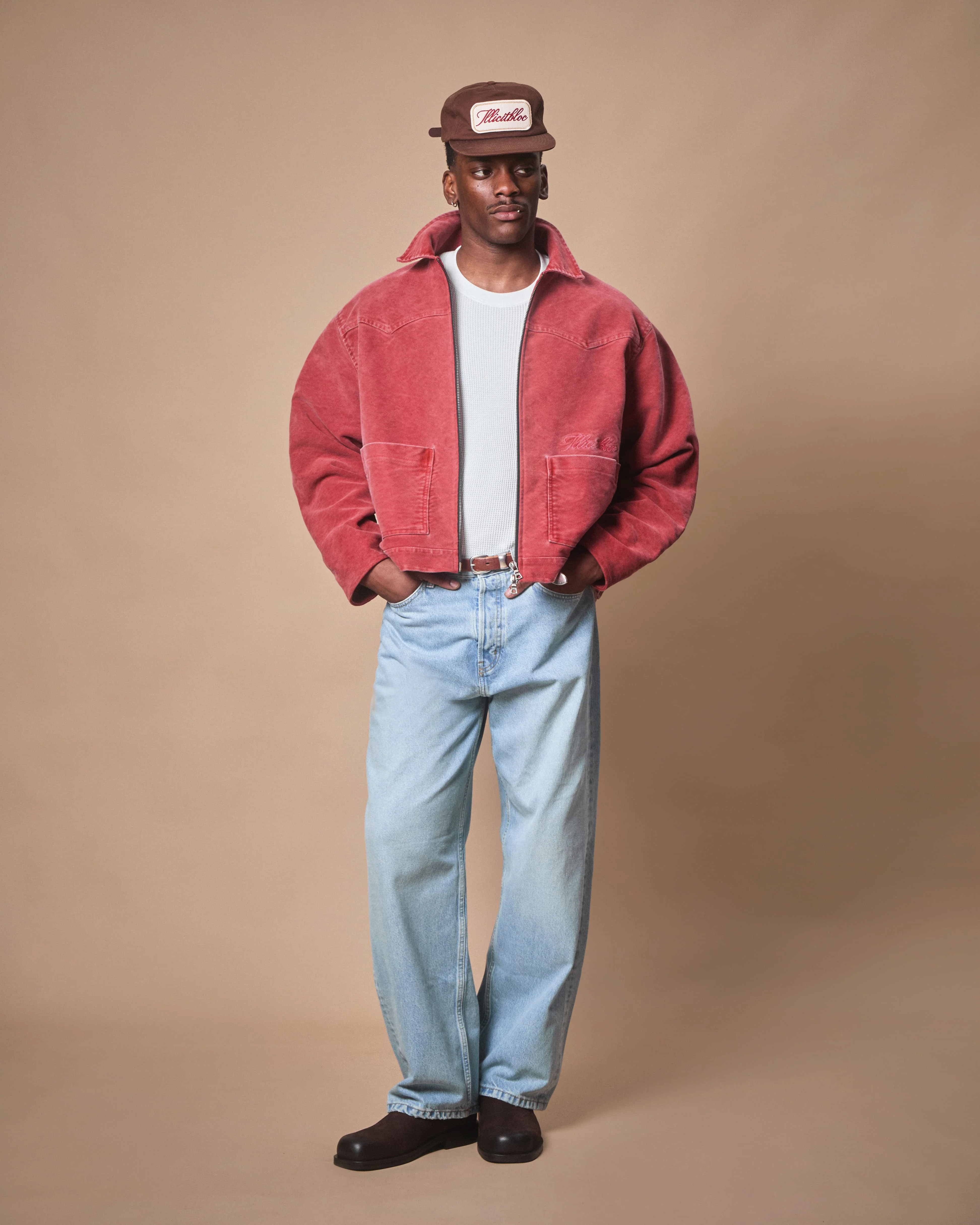 MOLESKIN TRUCKER OVERSHIRT - OUTBACK RED - Image 5