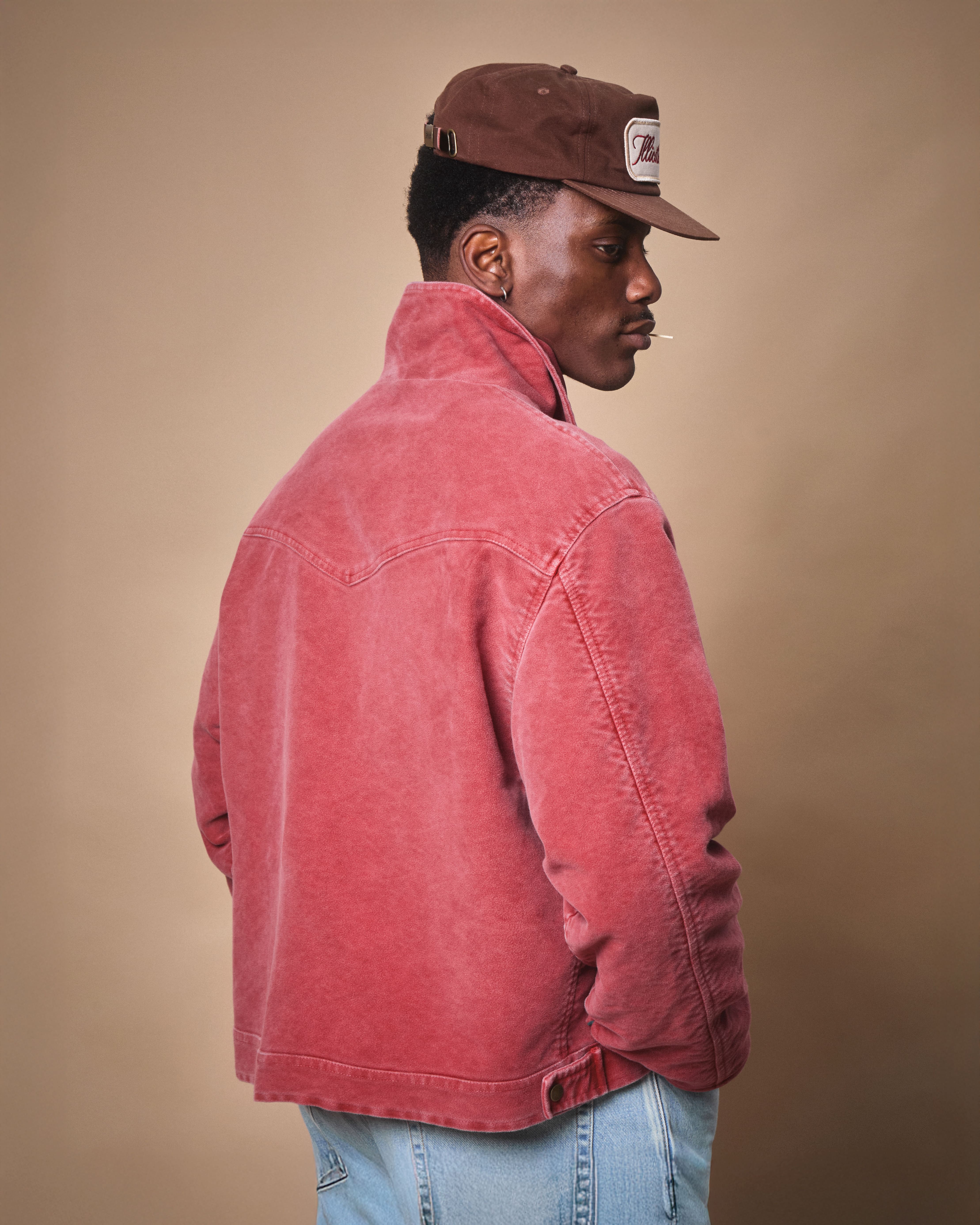 MOLESKIN TRUCKER OVERSHIRT - OUTBACK RED - Image 7