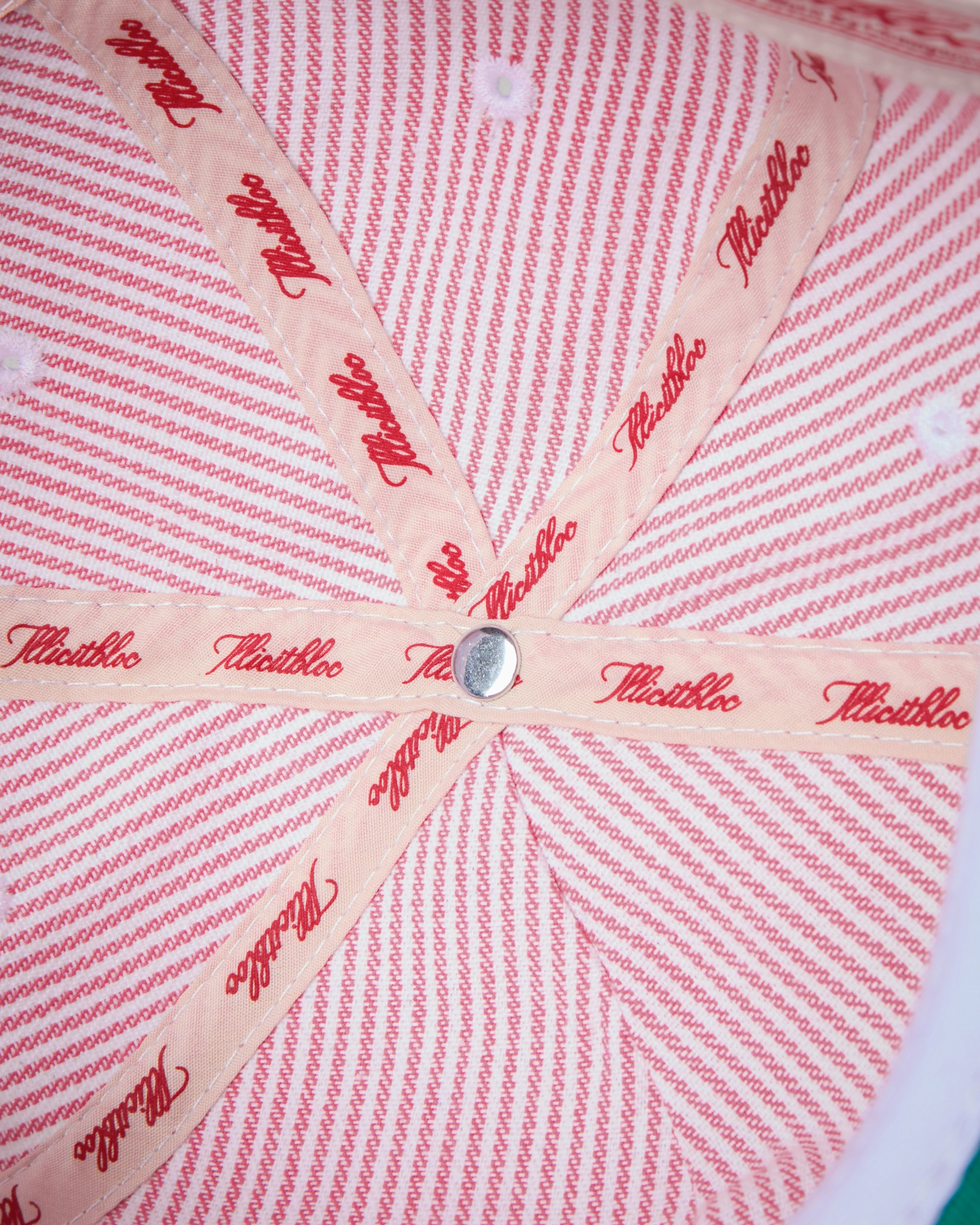 DEPT. STRIPE CAP - RED/WHITE - Image 5