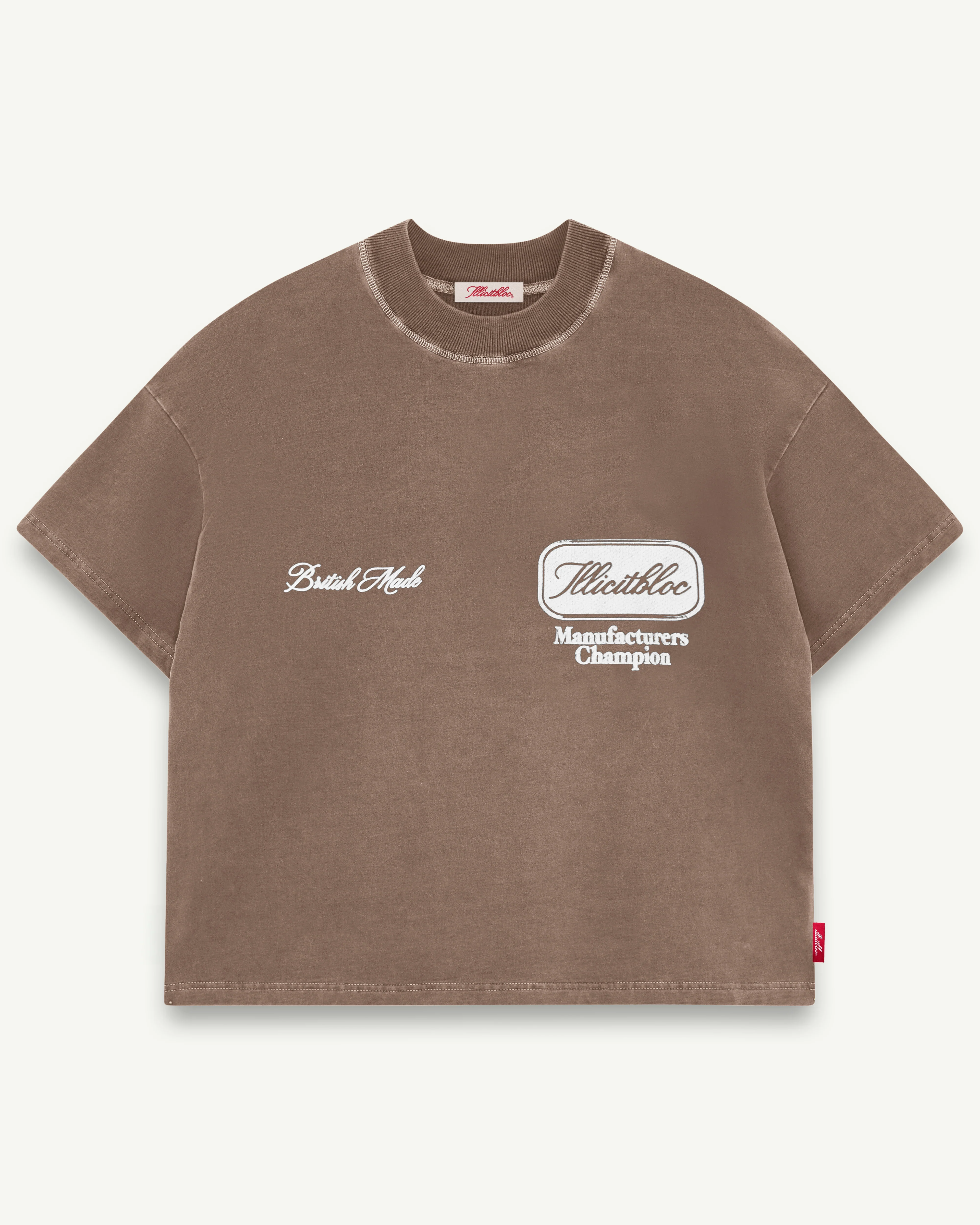 CHAMPION STAMP CLOUDWEAVE™ T-SHIRT - WASHED BROWN - Image 6