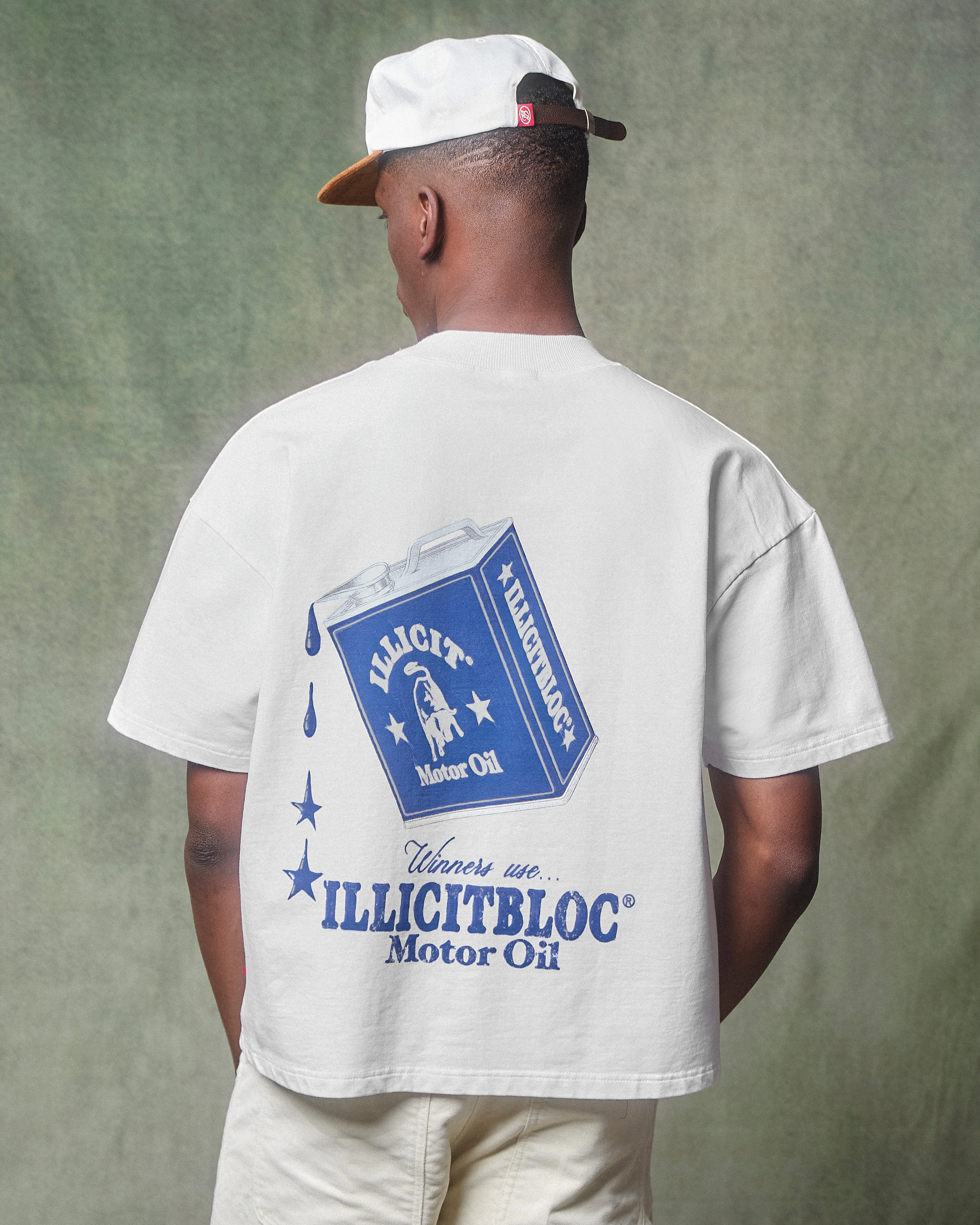 OIL CAN CLOUDWEAVE™ T-SHIRT - WHITE - Image 4