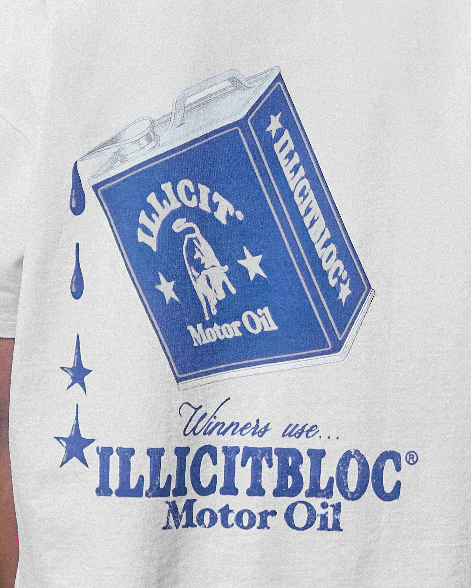 OIL CAN CLOUDWEAVE™ T-SHIRT - WHITE - Image 5