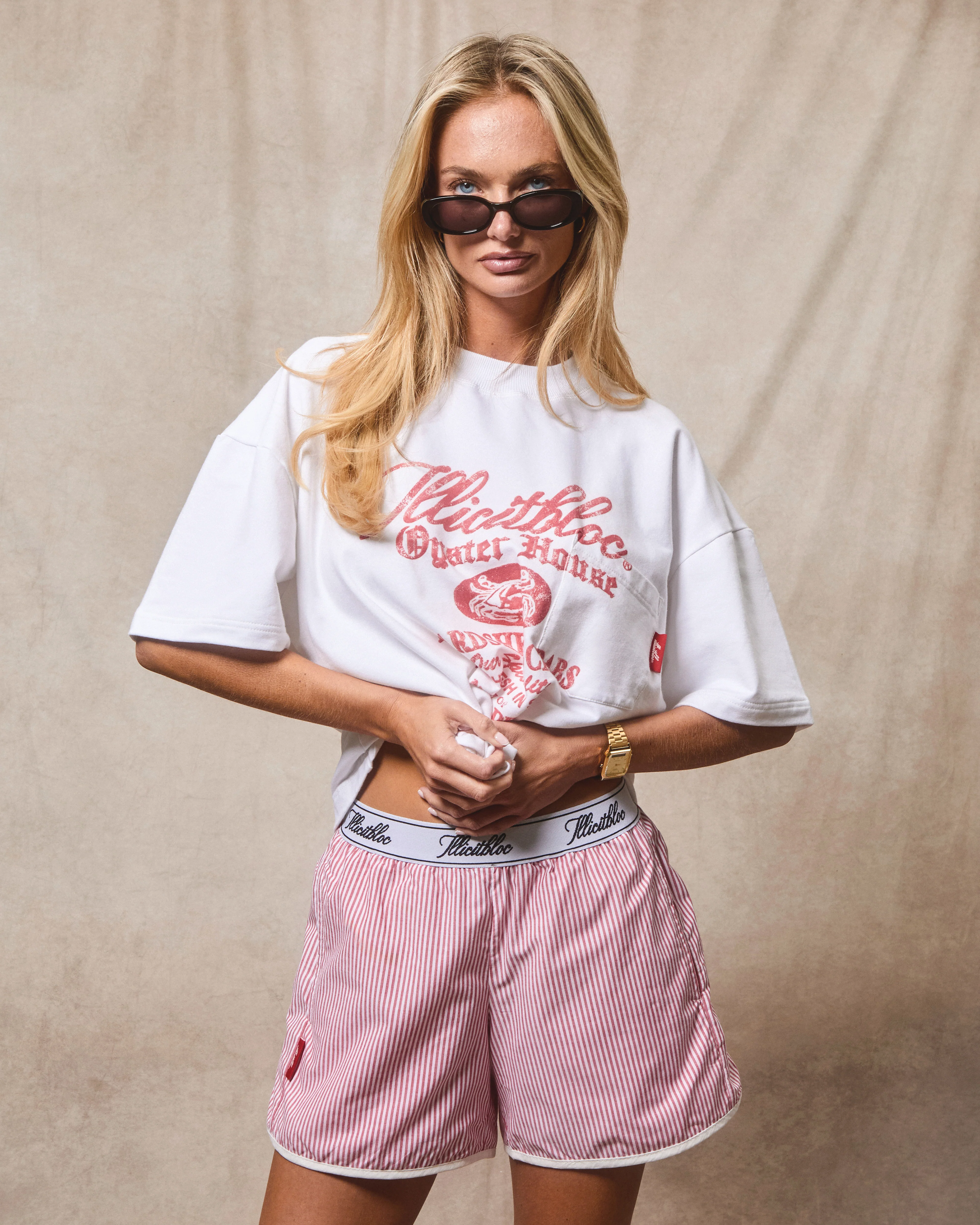 OYSTER HOUSE CLOUDWEAVE™ POCKET T-SHIRT - WHITE - Image 9