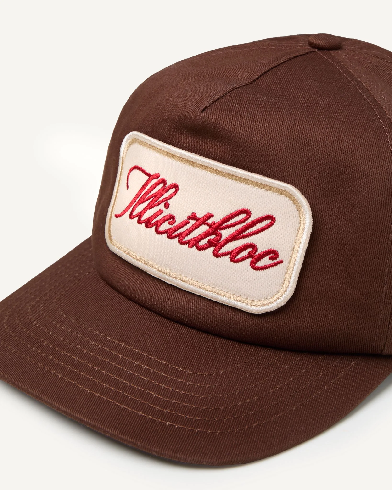 PATCHWORK CAP - BROWN - Image 3