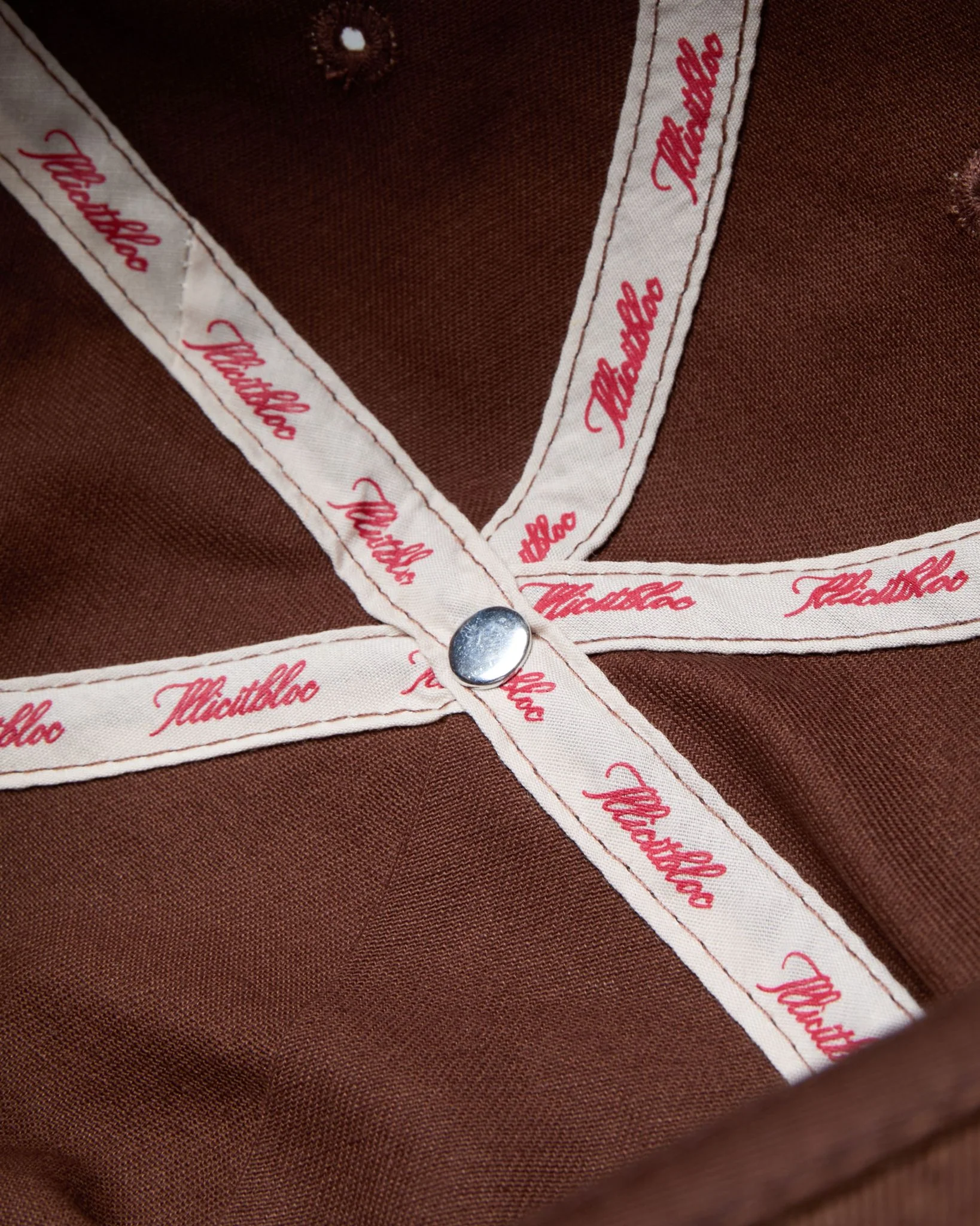 PATCHWORK CAP - BROWN - Image 5