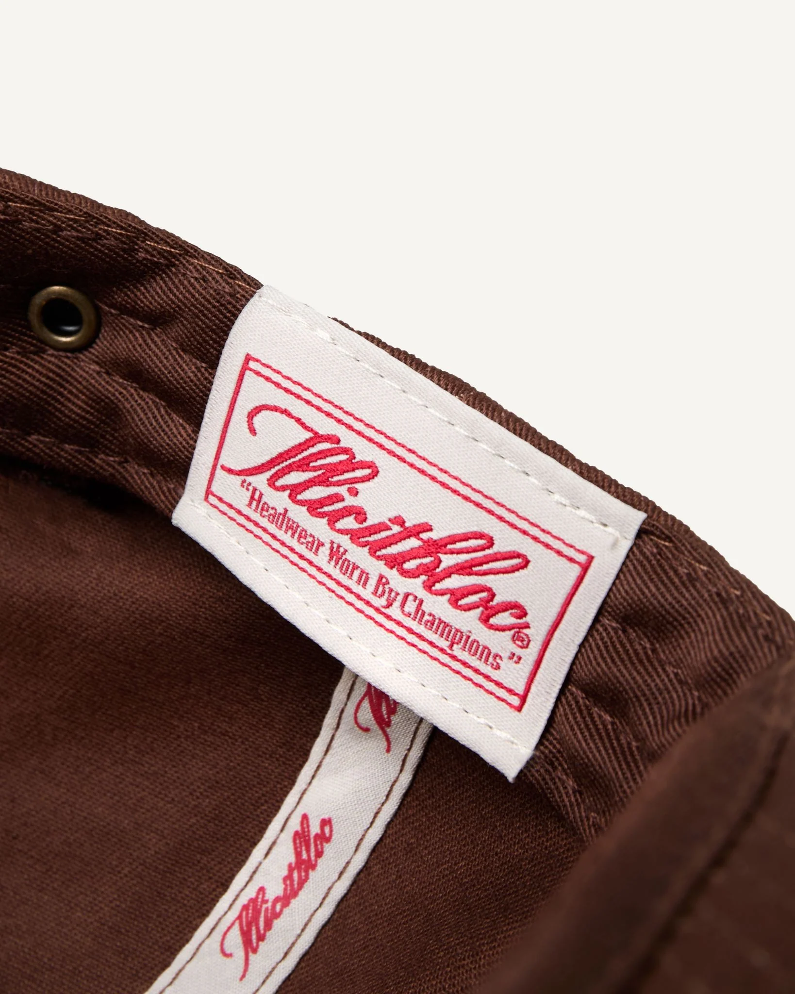 PATCHWORK CAP - BROWN - Image 7