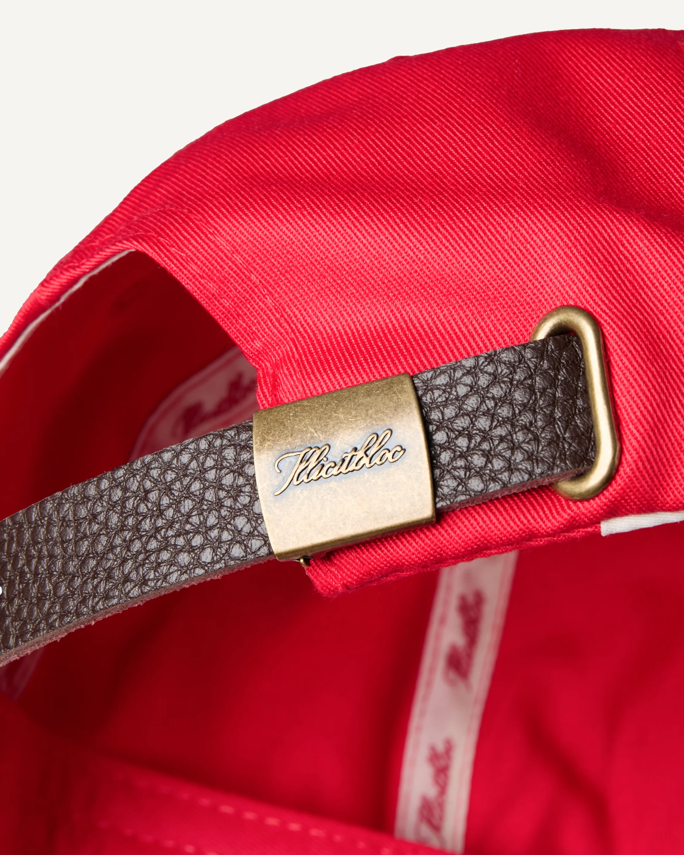 PATCHWORK CAP - RED - Image 4