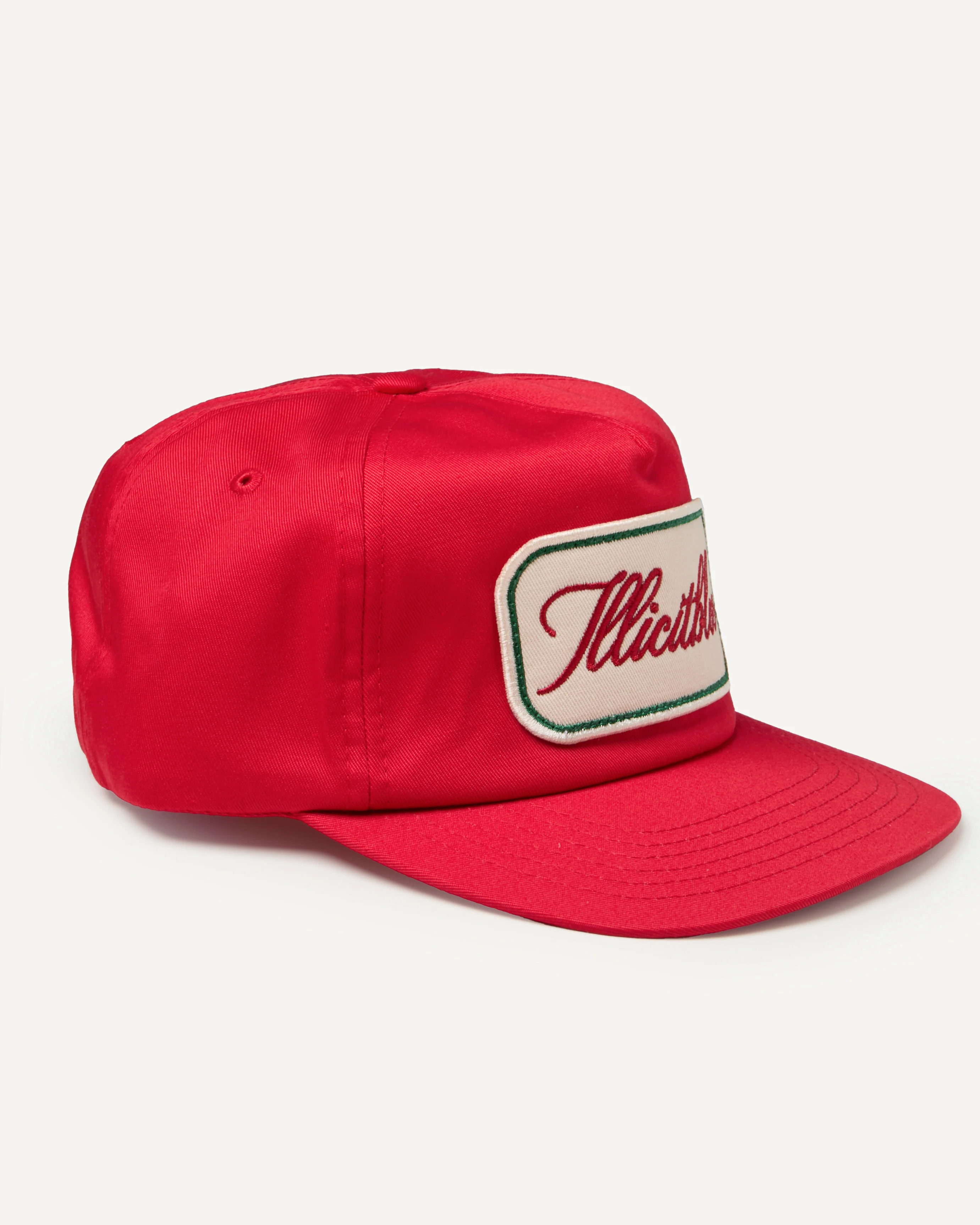 PATCHWORK CAP - RED - Image 8