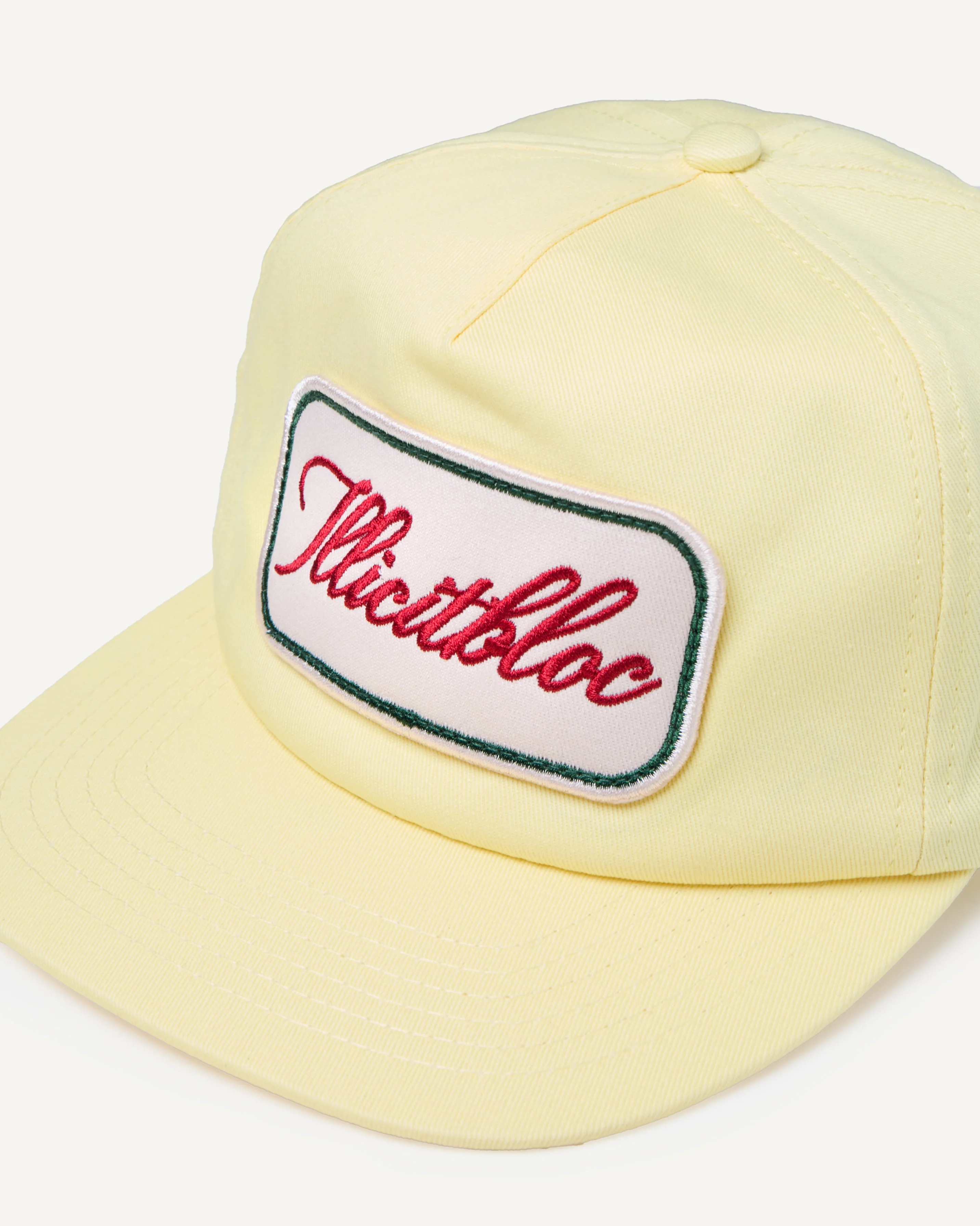 PATCHWORK CAP - YELLOW - Image 3