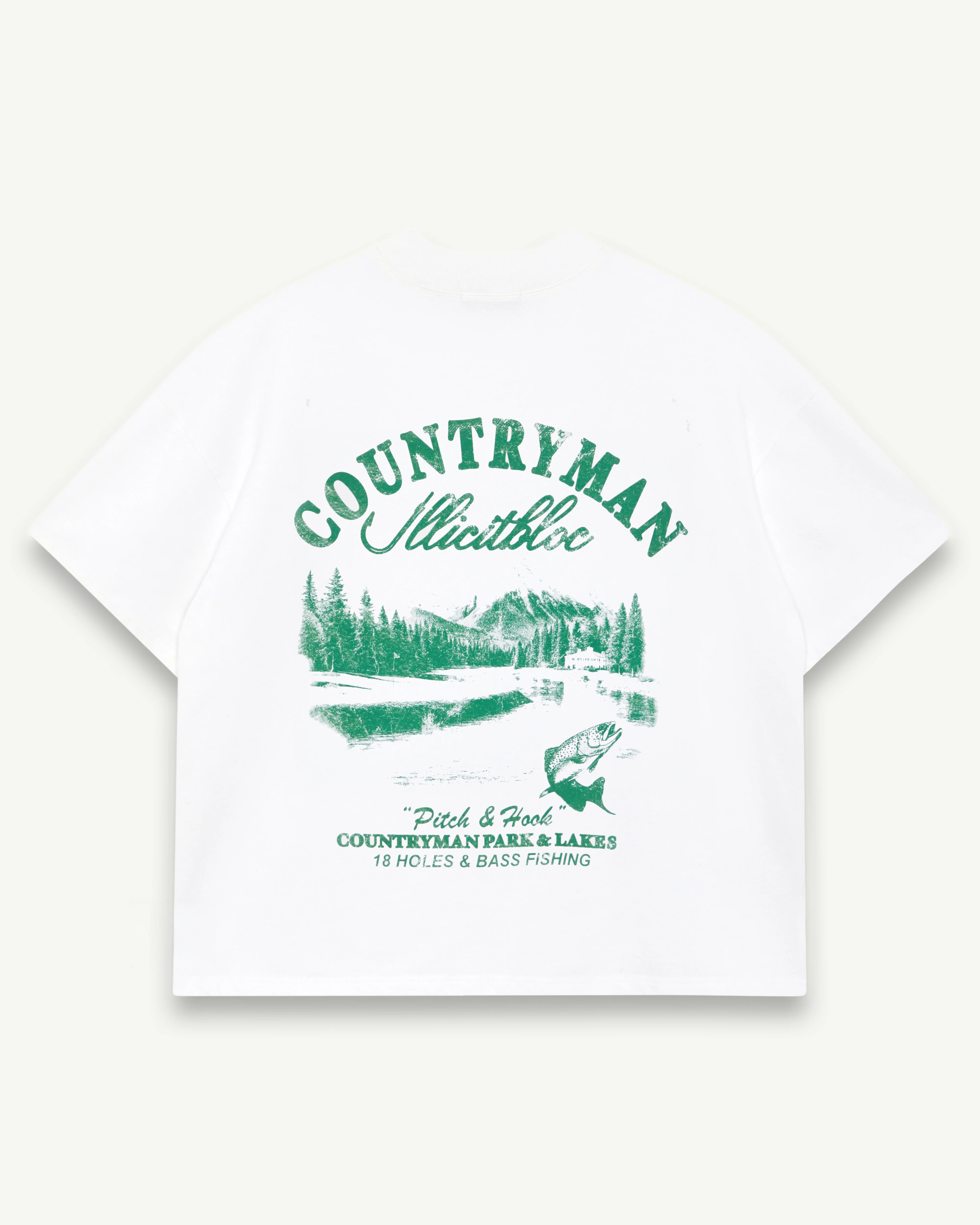PITCH & HOOK CLOUDWEAVE™ POCKET T-SHIRT - WHITE - Image 8