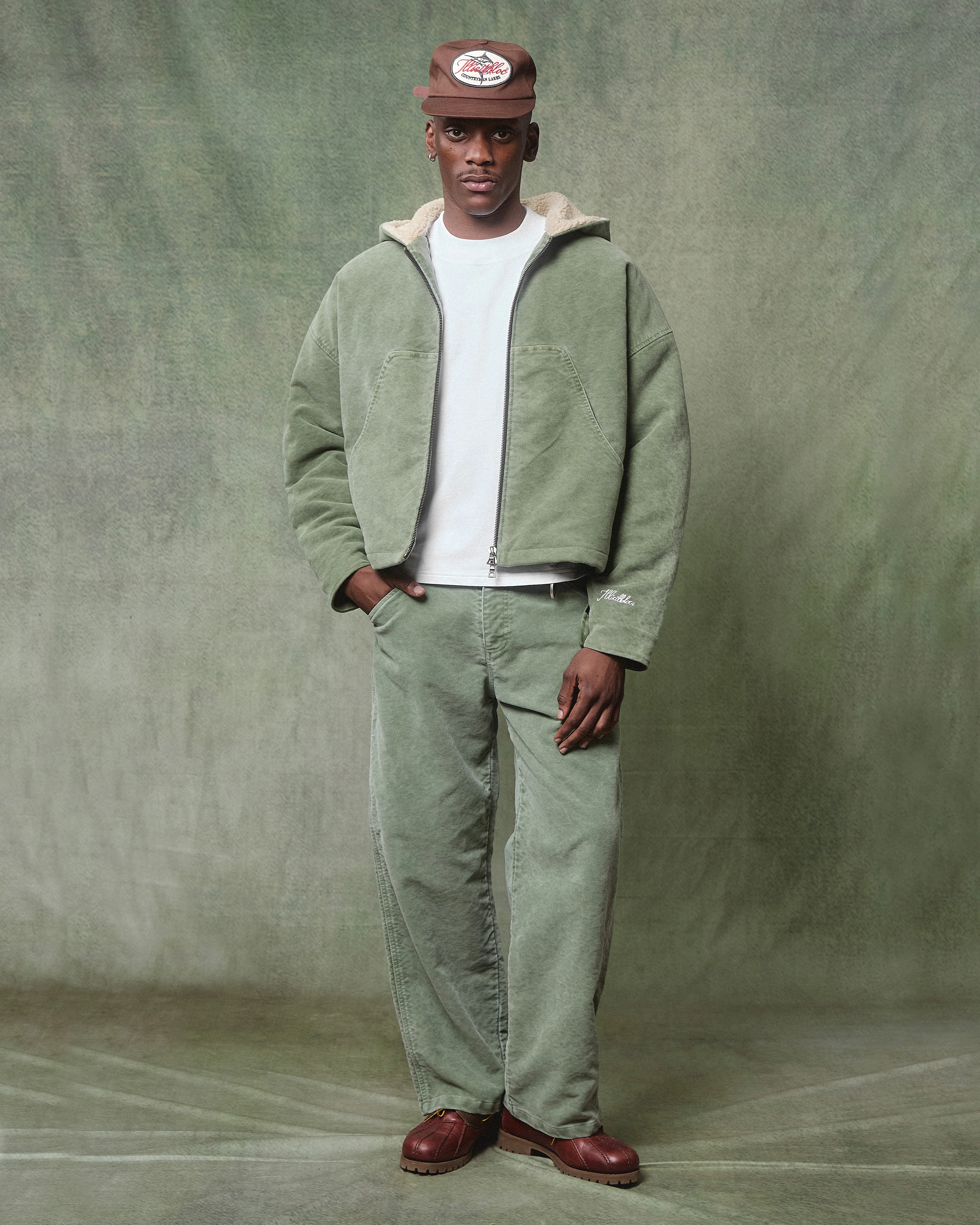 MOLESKIN RANGER PANT - MOSS GRAY - Image 3