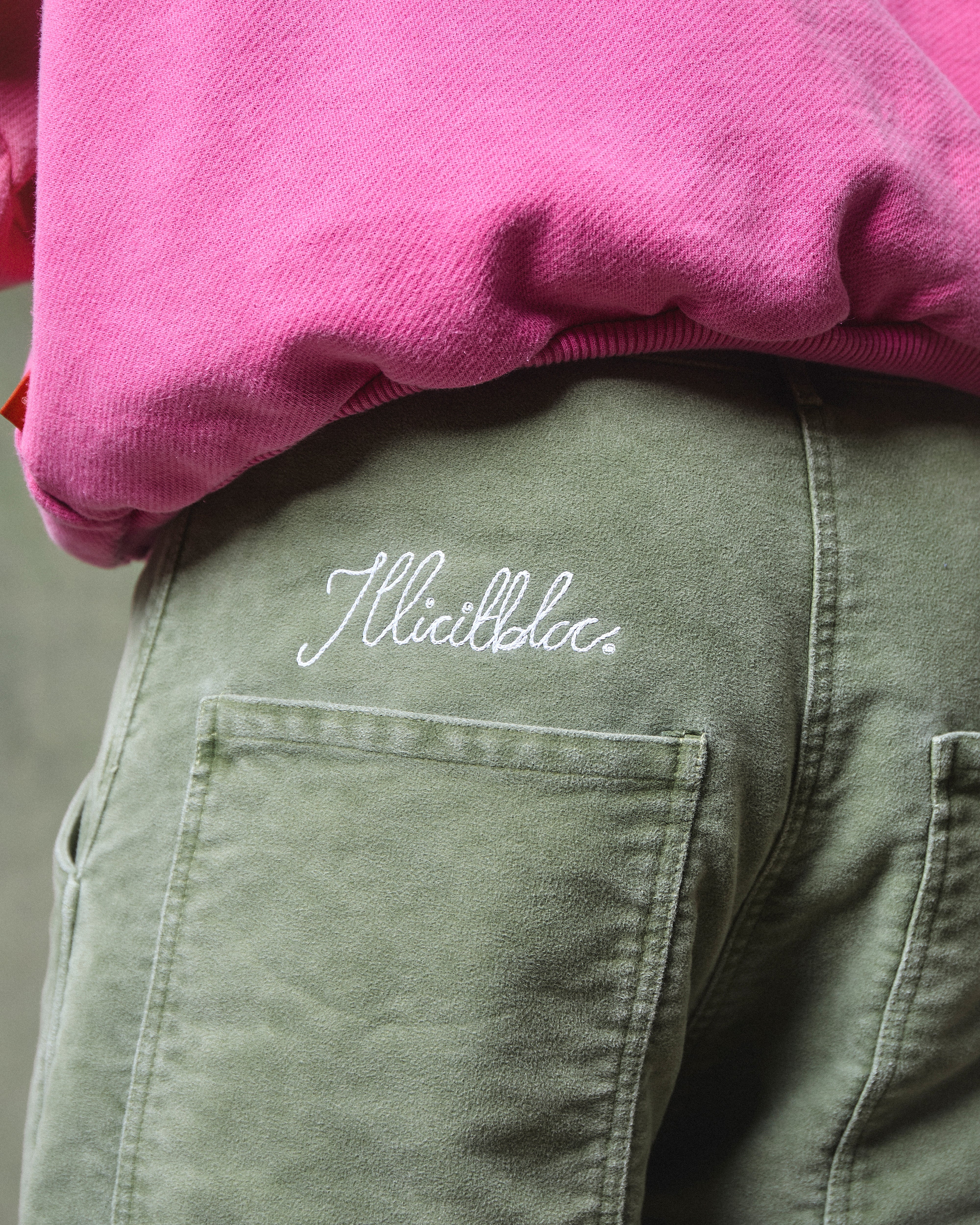 MOLESKIN RANGER PANT - MOSS GRAY - Image 4