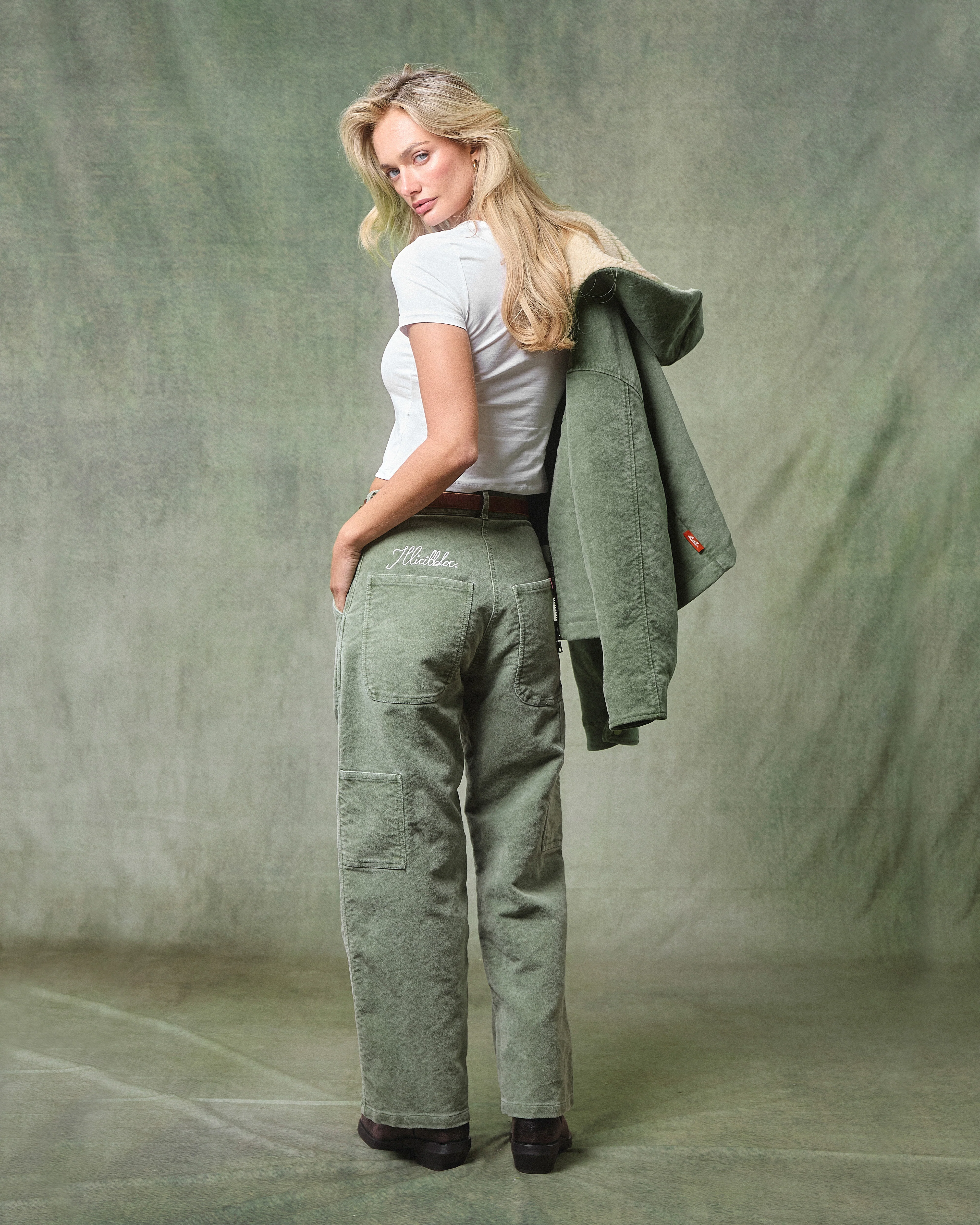 MOLESKIN RANGER PANT - MOSS GRAY - Image 7