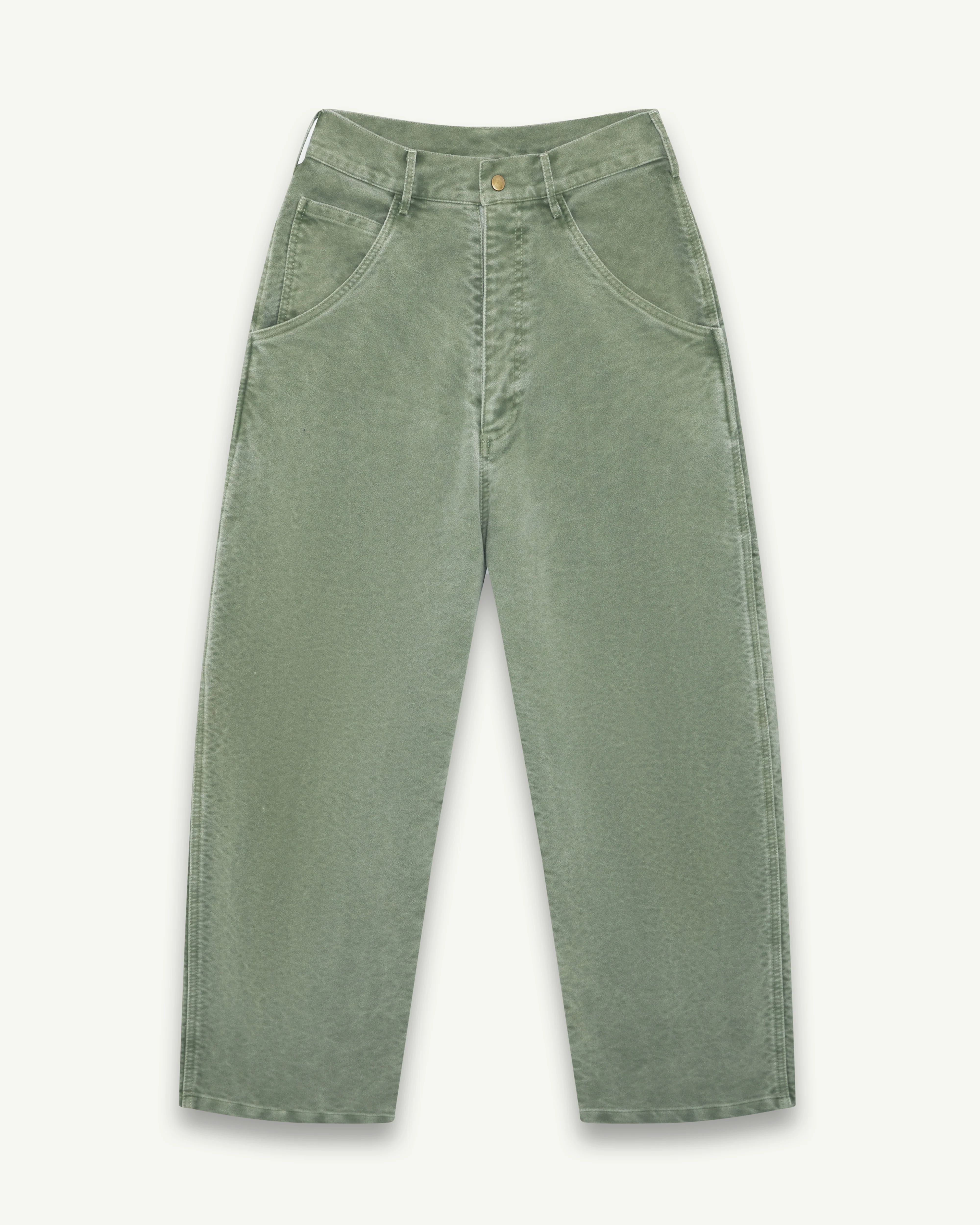 MOLESKIN RANGER PANT - MOSS GRAY - Image 9