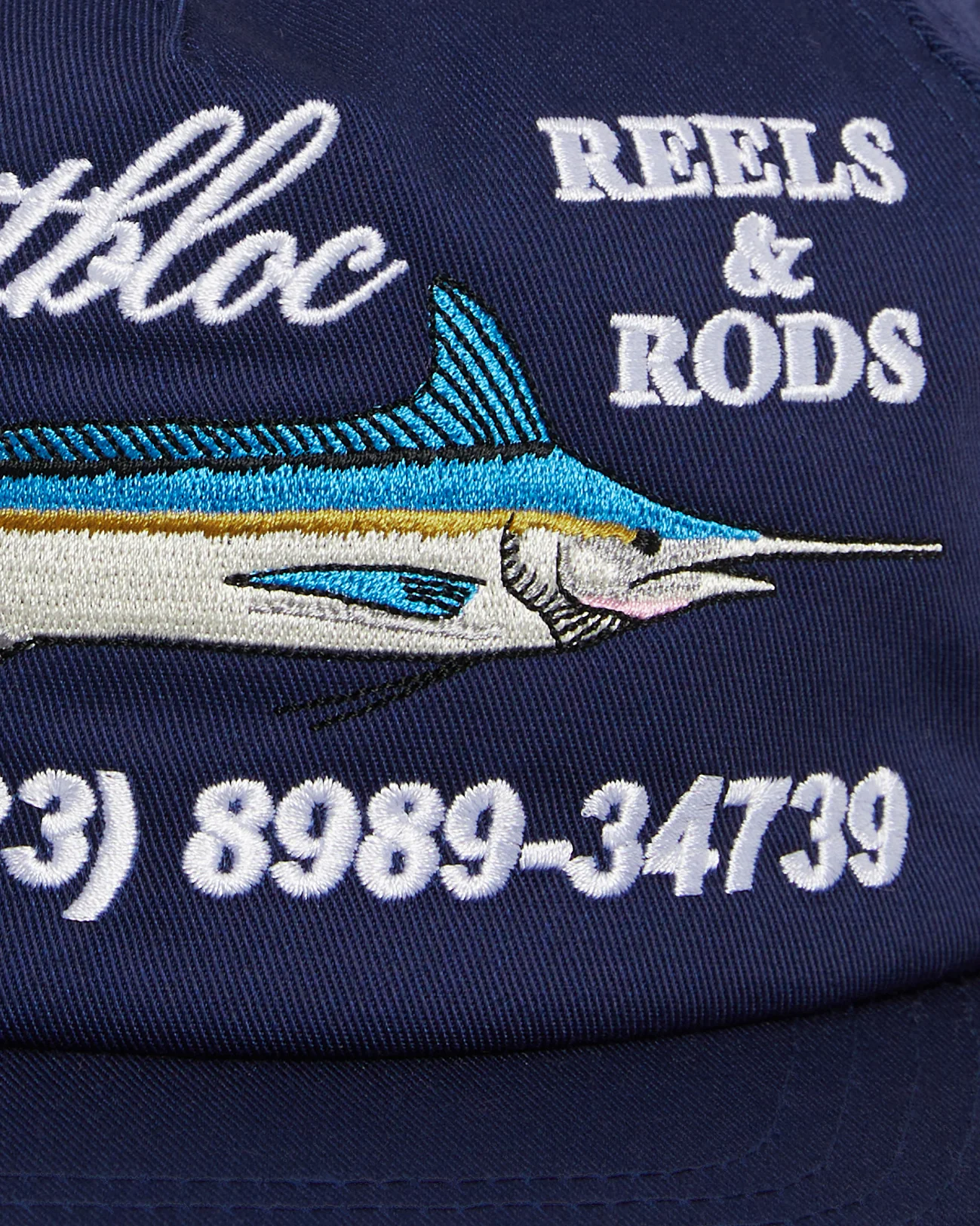 REELS & RODS CAP - NAVY - Image 3