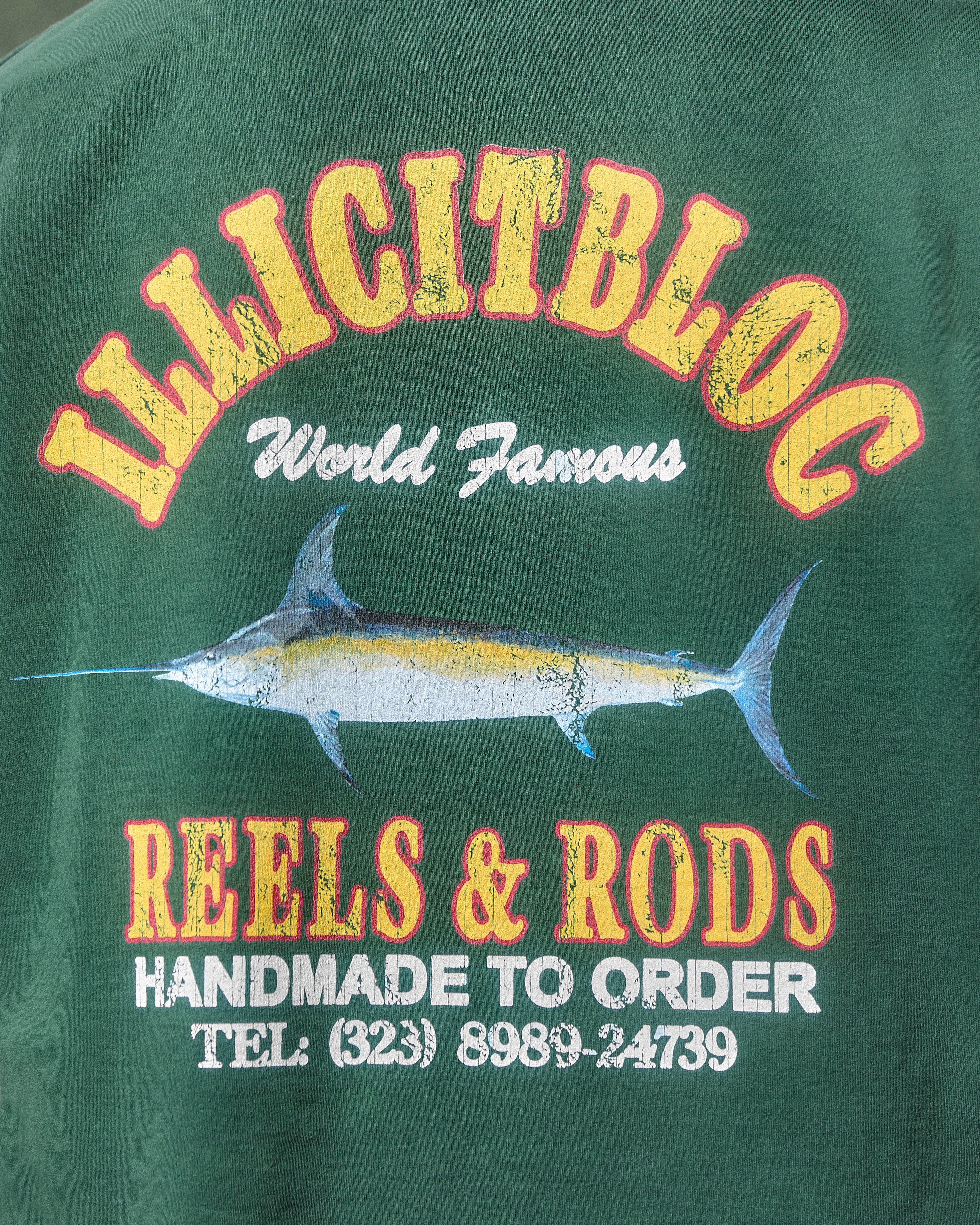 REELS & RODS CLOUDWEAVE™ T-SHIRT - HUNTER GREEN - Image 4