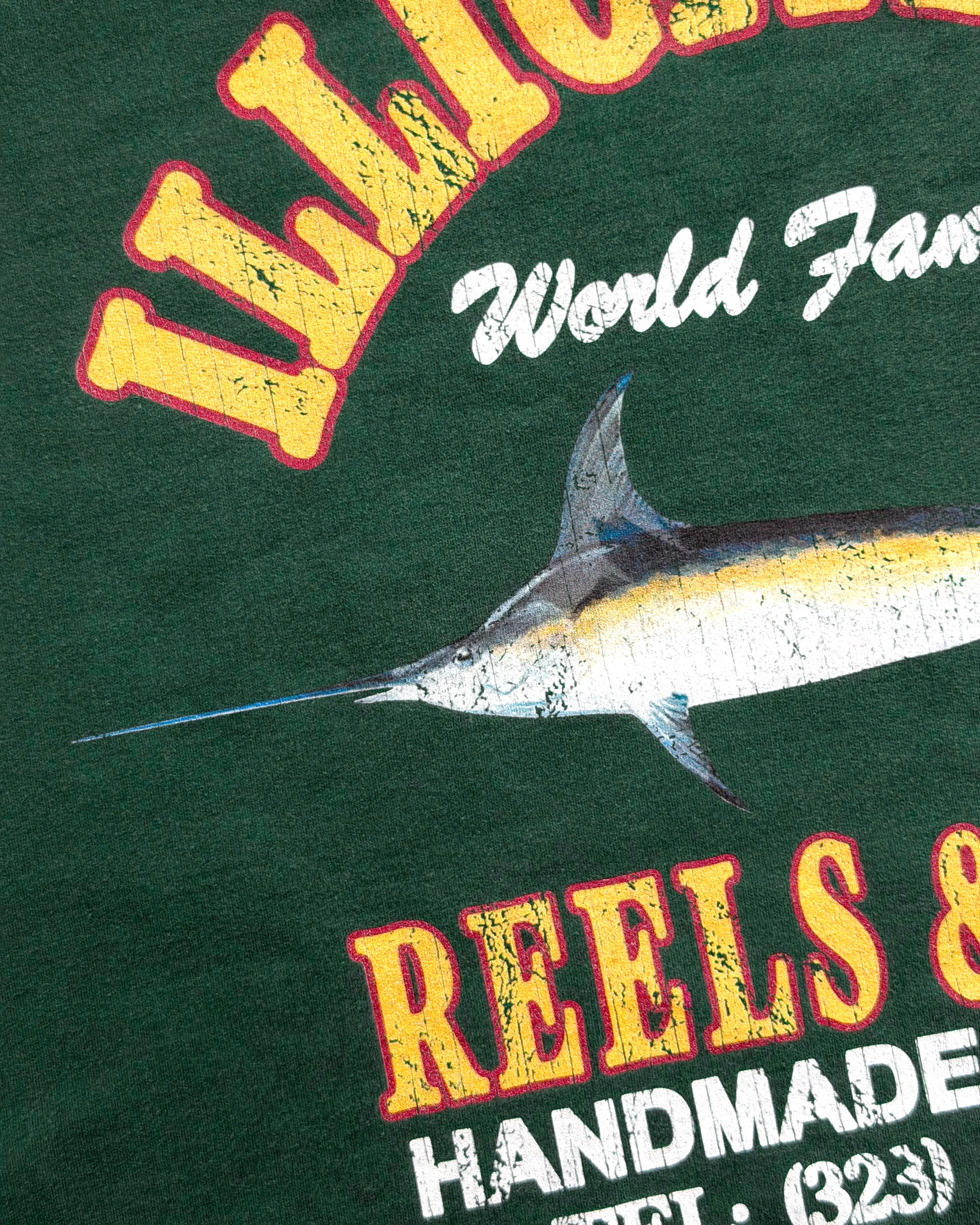 REELS & RODS CLOUDWEAVE™ T-SHIRT - HUNTER GREEN - Image 5