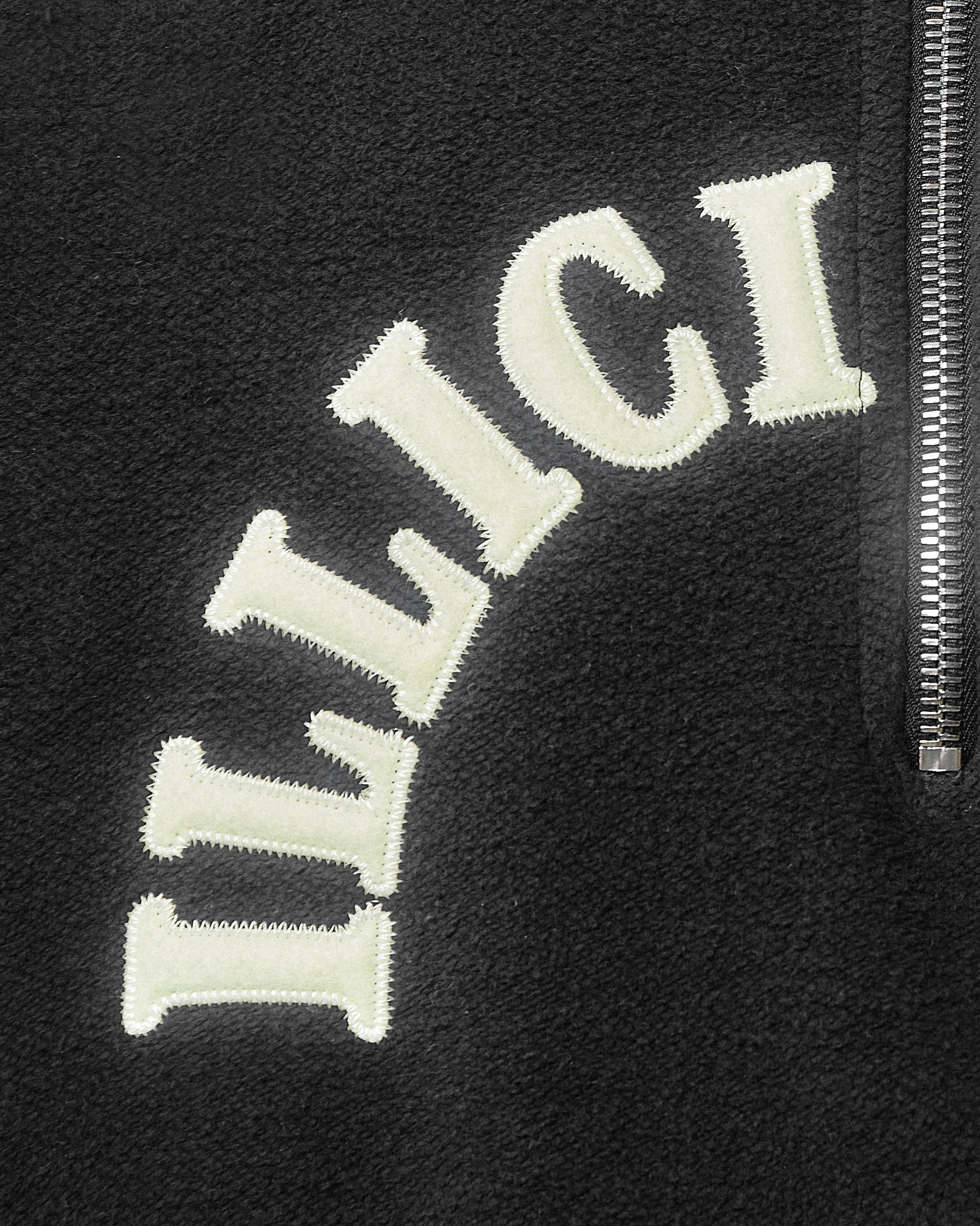 SPELLOUT TEDDYKNIT™ 1/4 ZIP - VINTAGE BLACK - Image 6