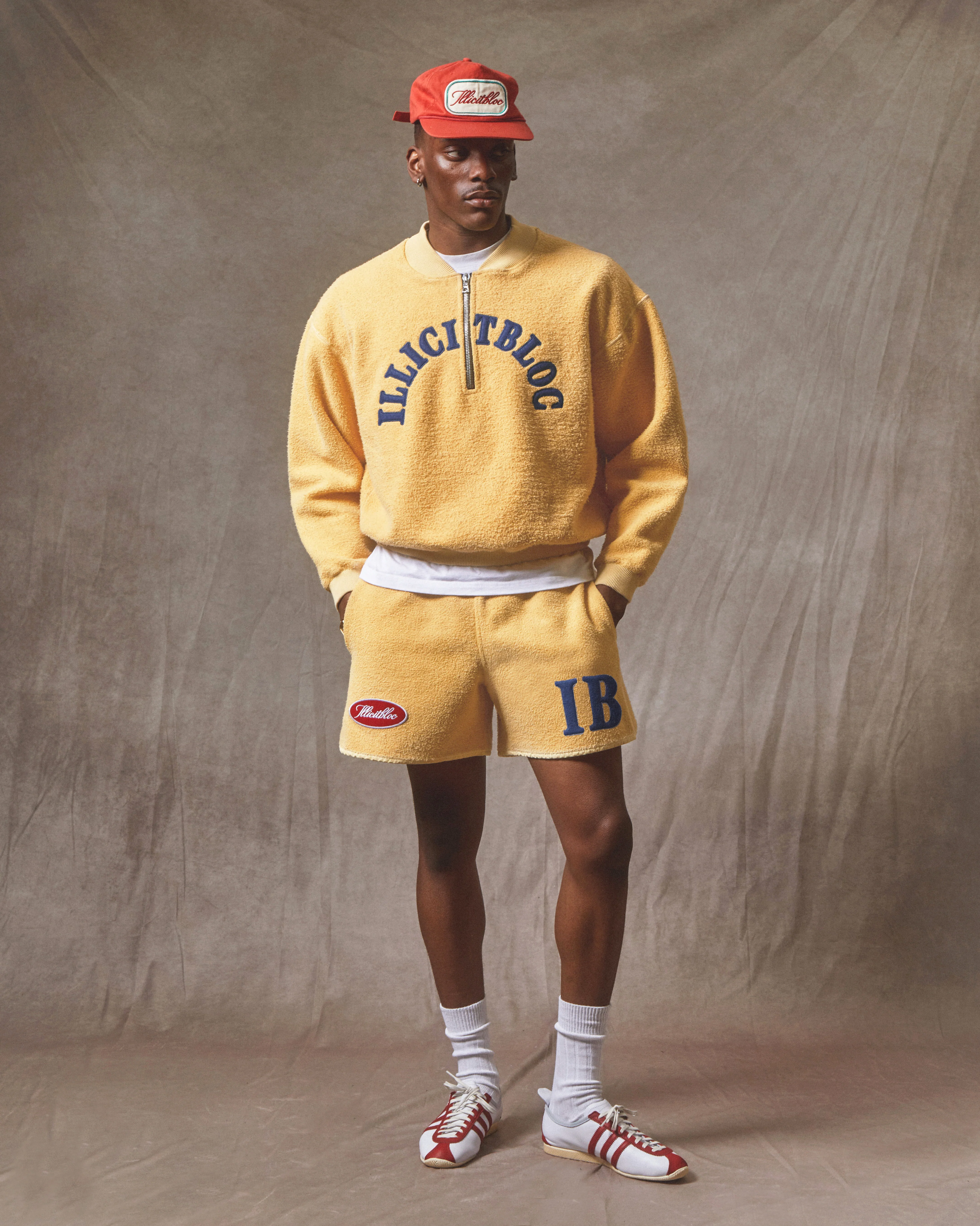 SPELLOUT TEDDYKNIT™ 1/4 ZIP - MIMOSA - Image 10