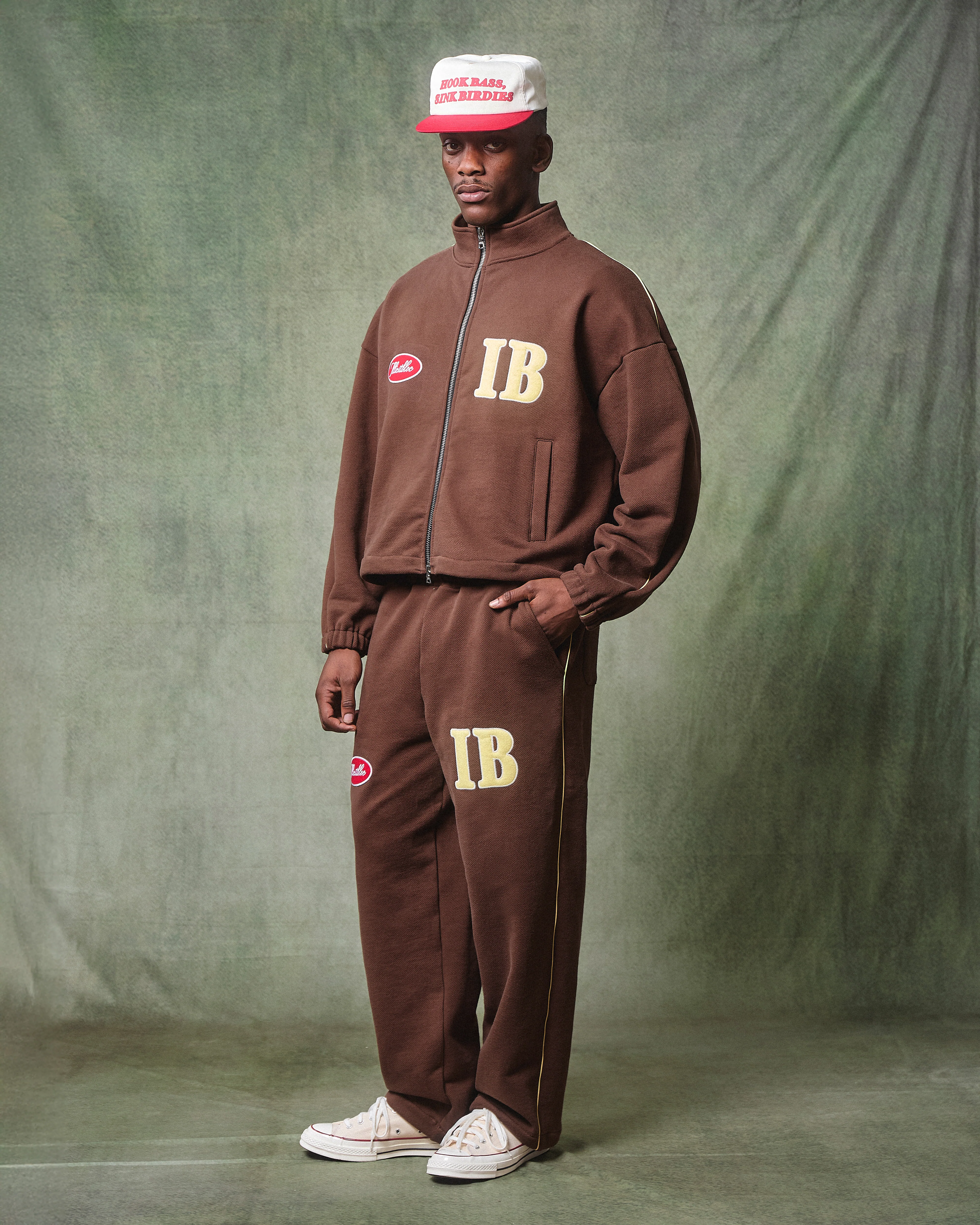 SPELLOUT SWEATPANTS - HICKORY - Image 8