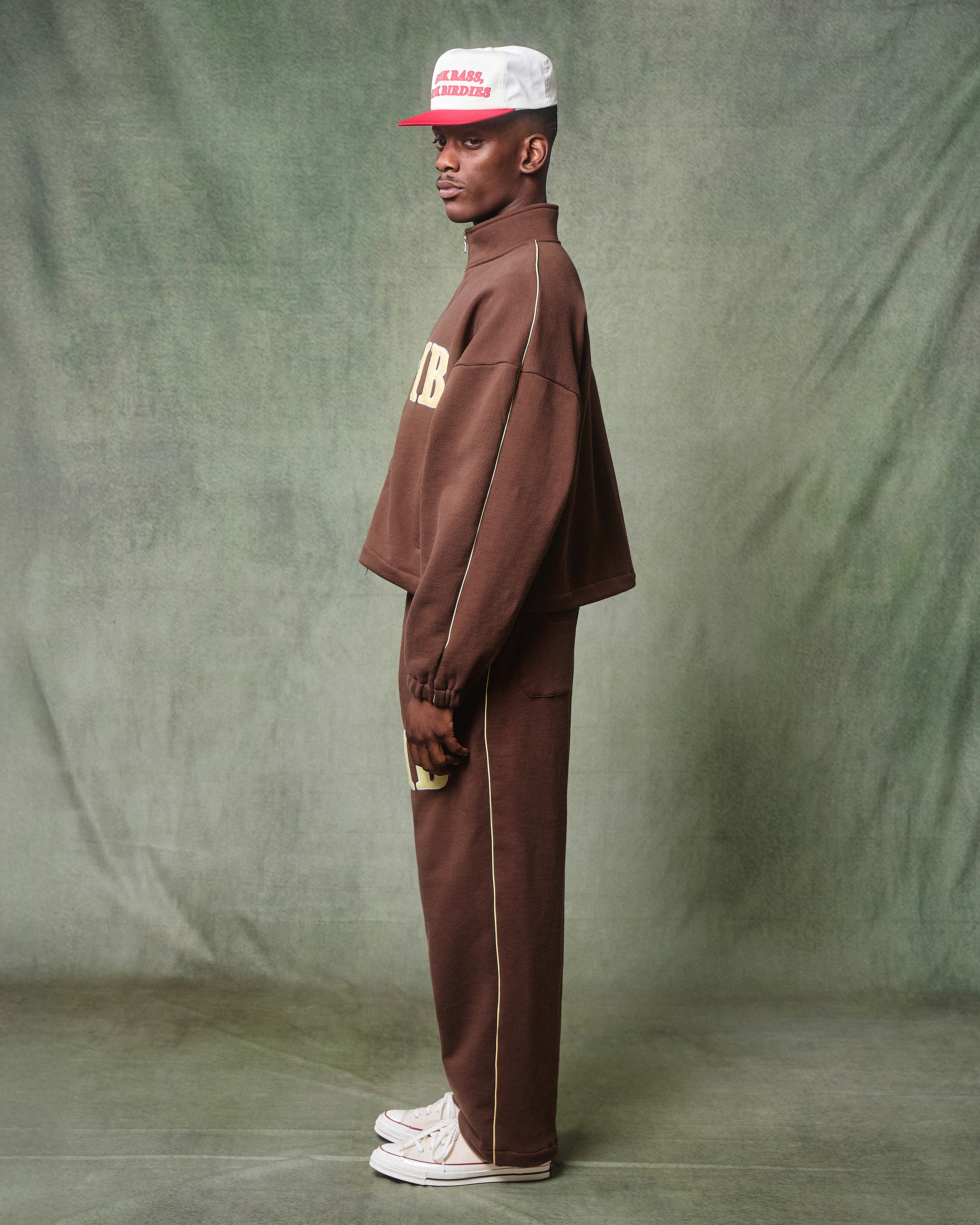 SPELLOUT TRACK JACKET - HICKORY - Image 5