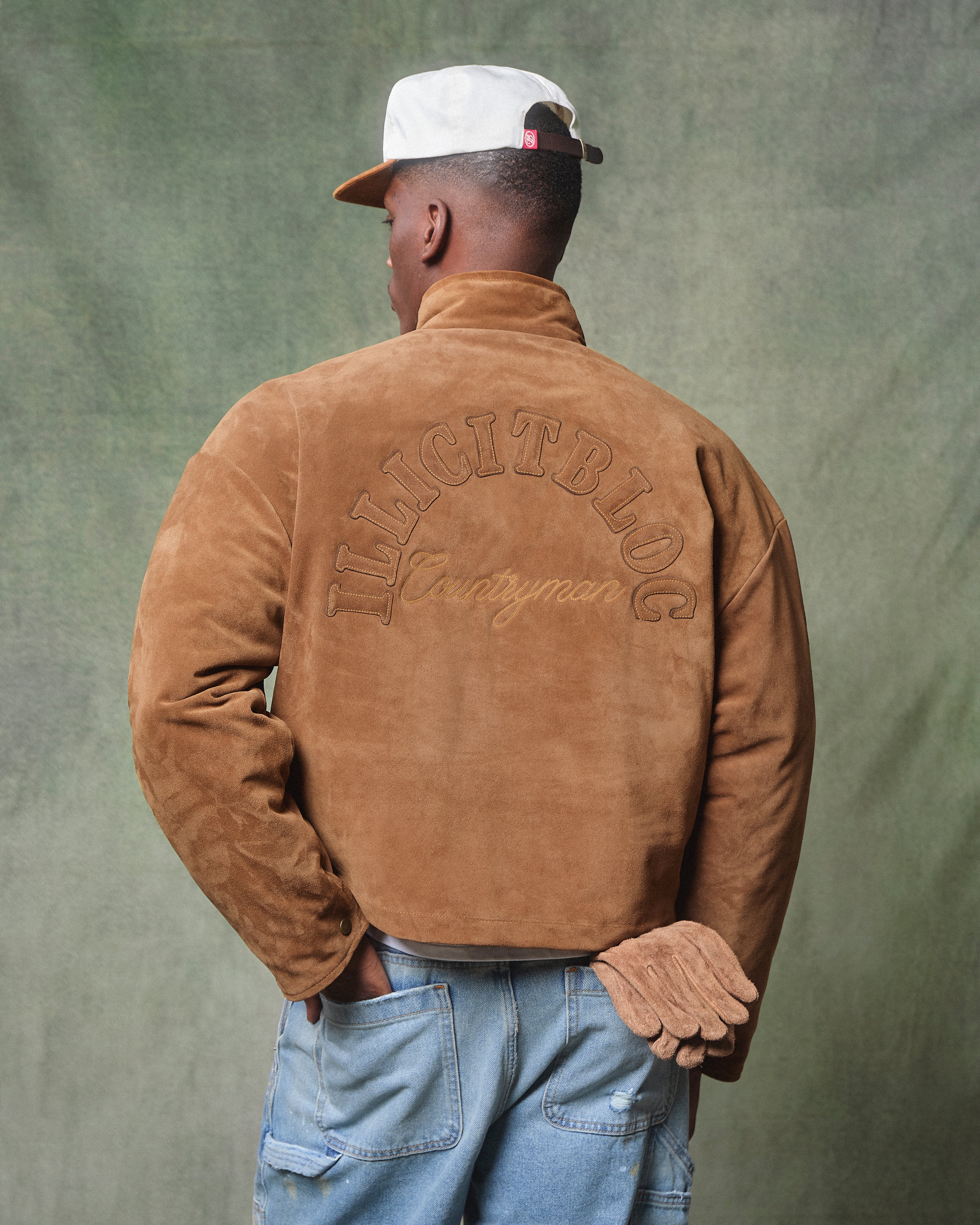 THE SUEDE COUNTRYMAN JACKET - TAN - Image 4