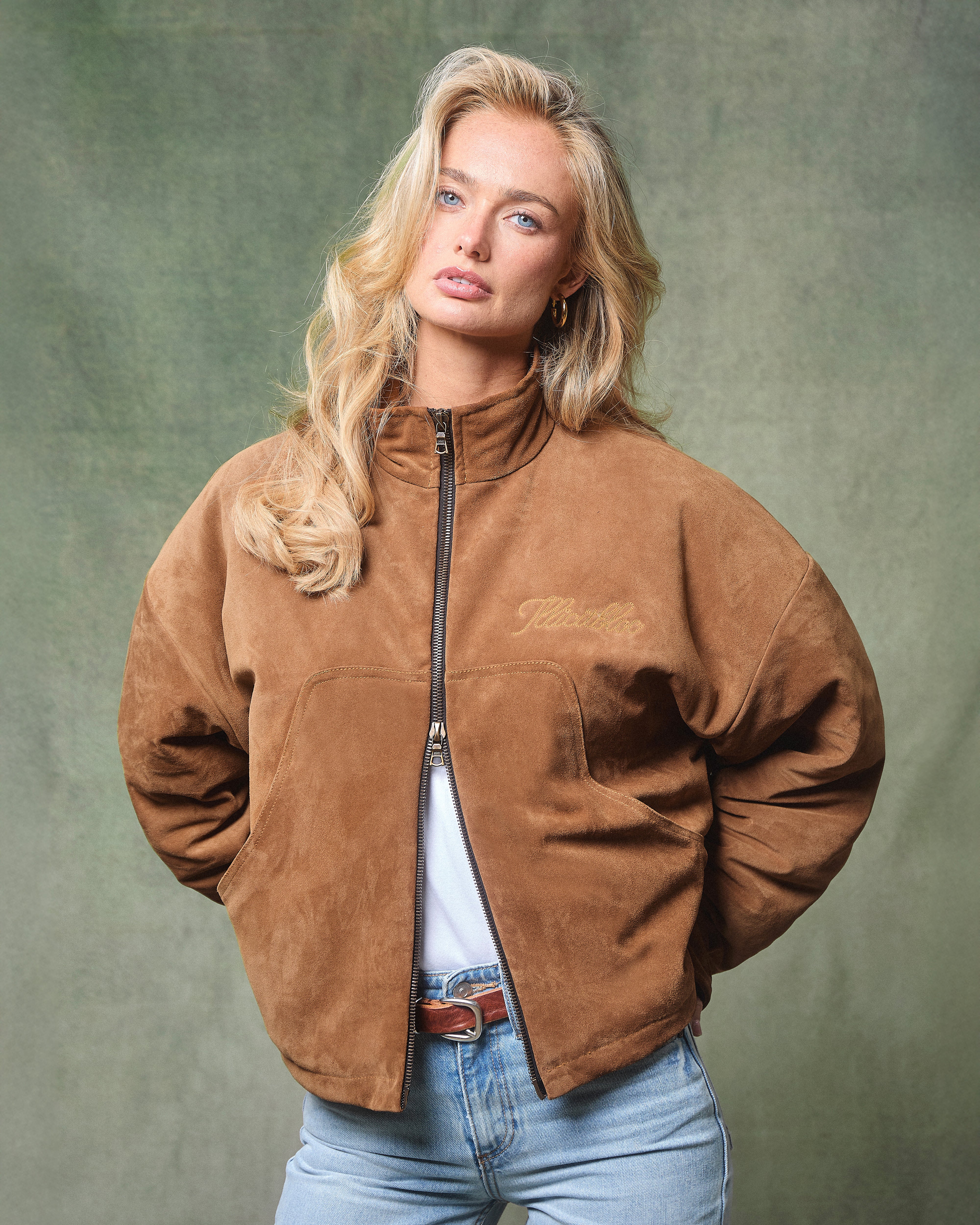THE SUEDE COUNTRYMAN JACKET - TAN - Image 8