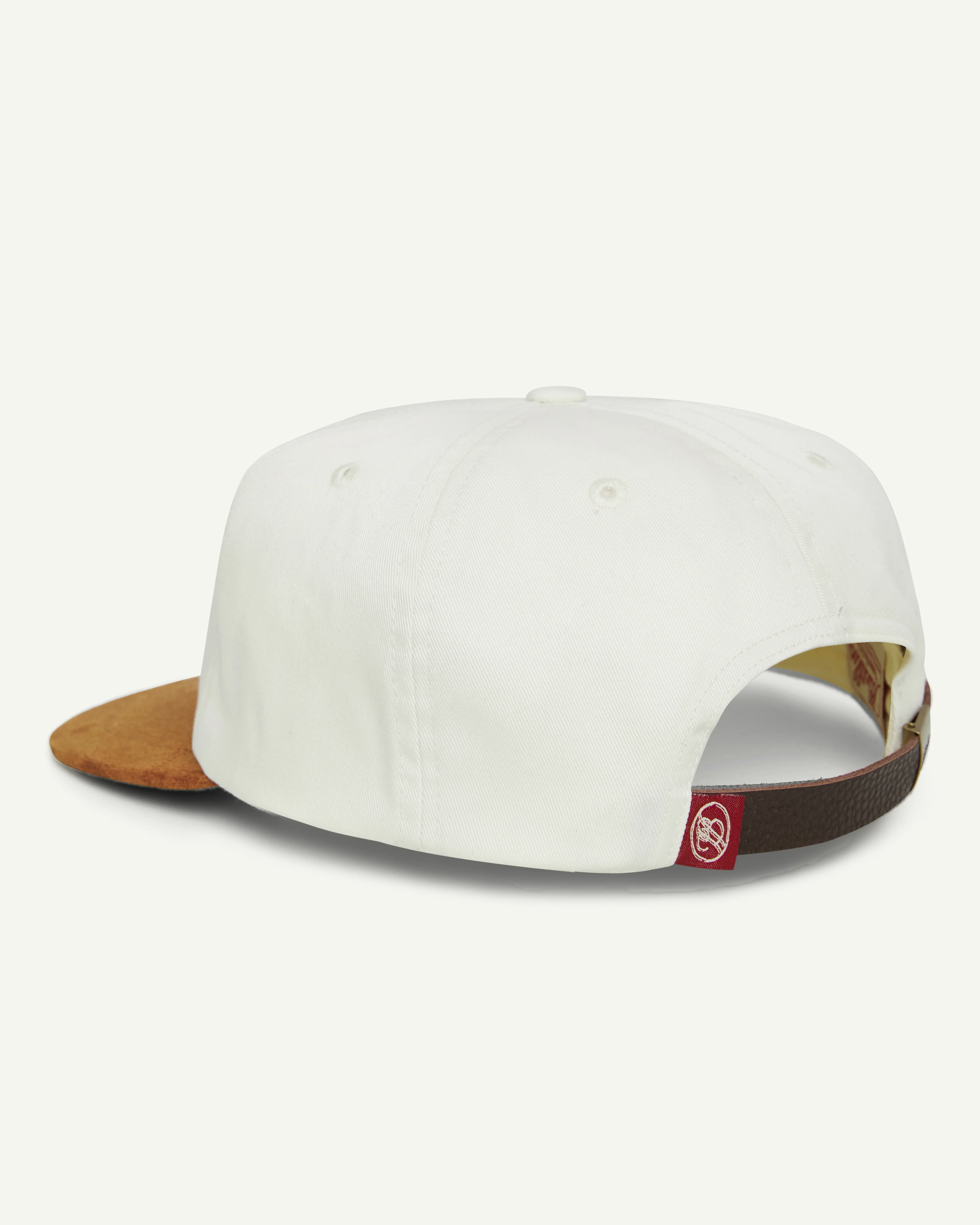 TWO TONE WORKER CAP - TAN/CREAM - Image 4