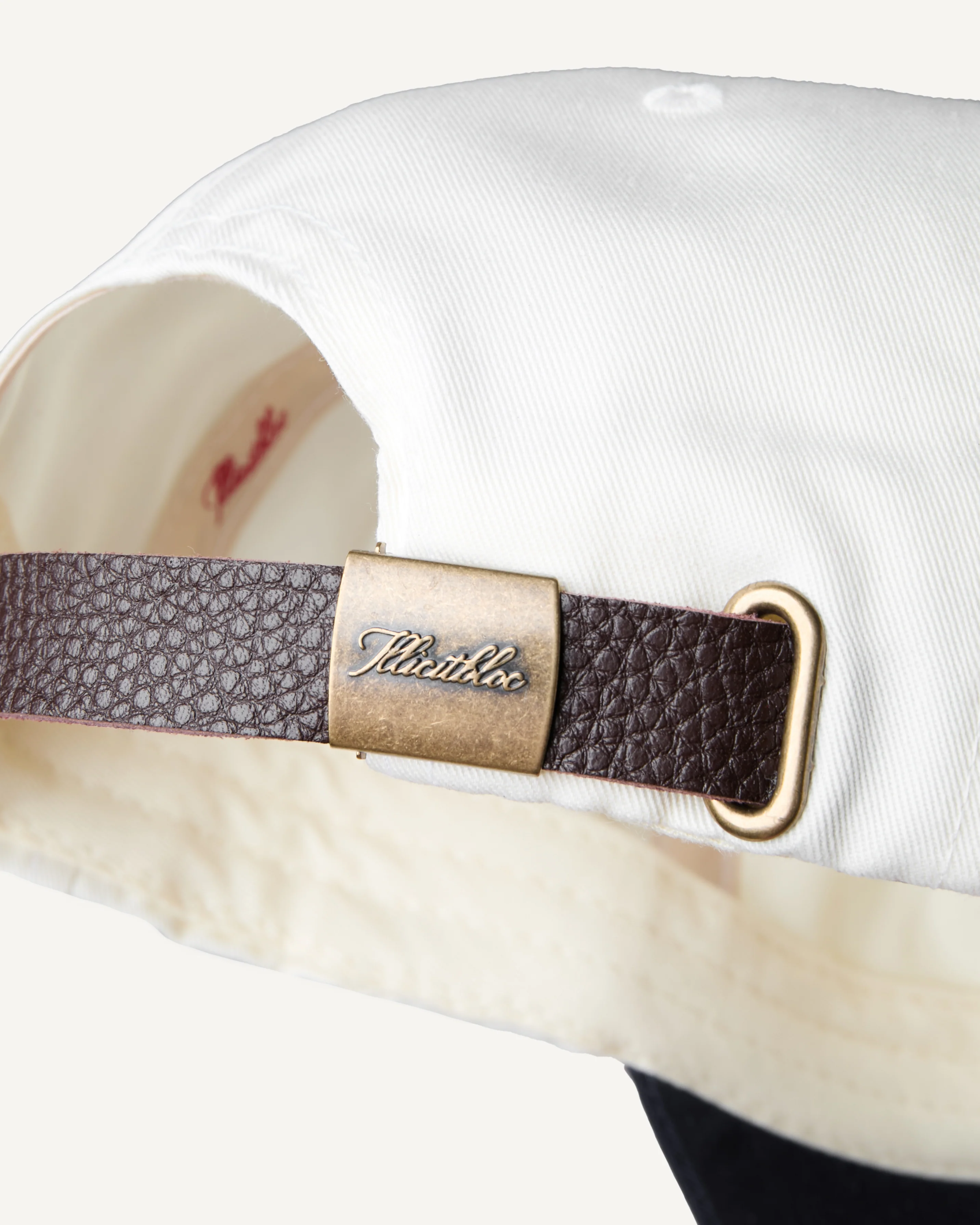 WORKER TWO TONE CAP - CREAM/NAVY - Image 4